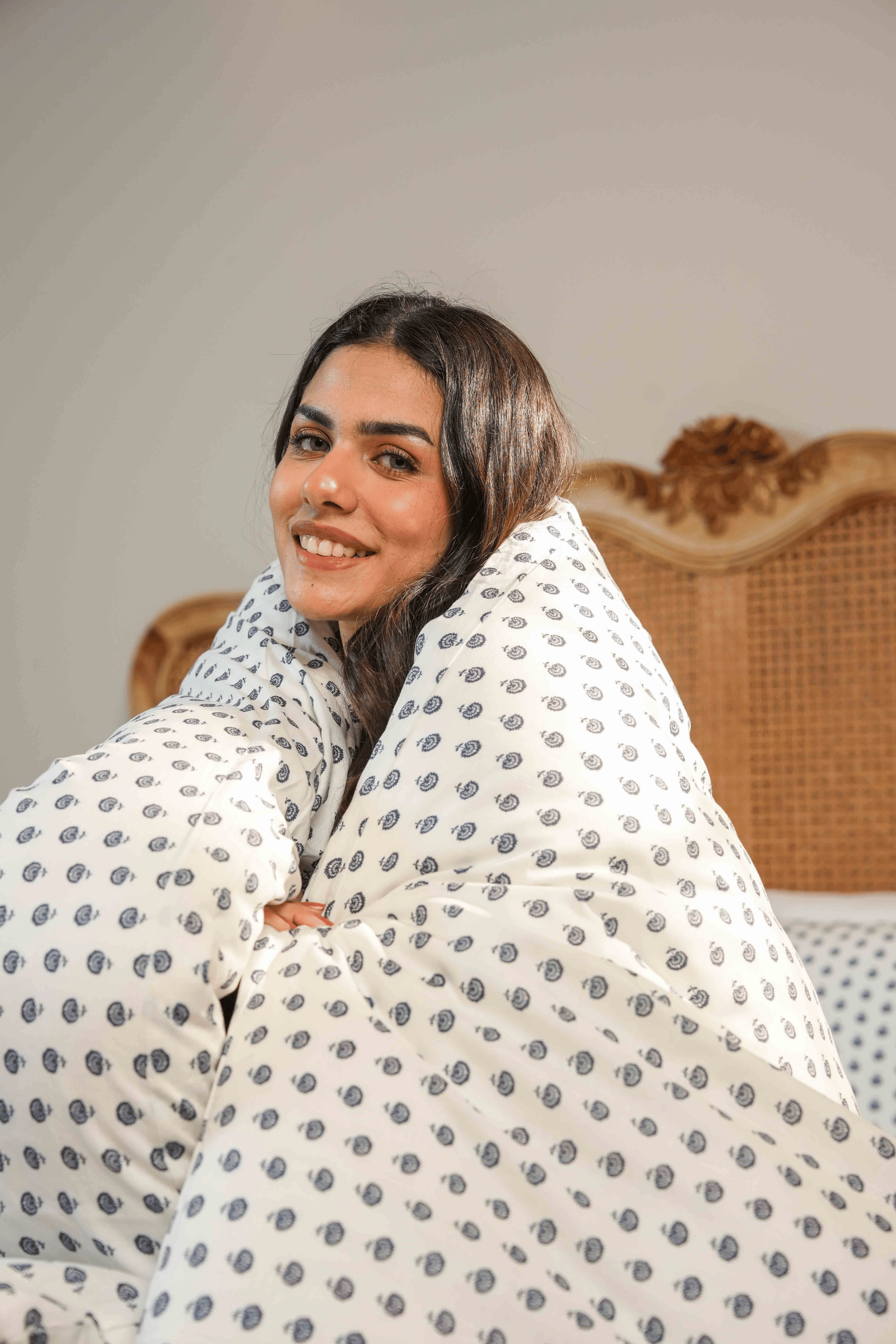 Indigo Medallion Duvet Cover Set