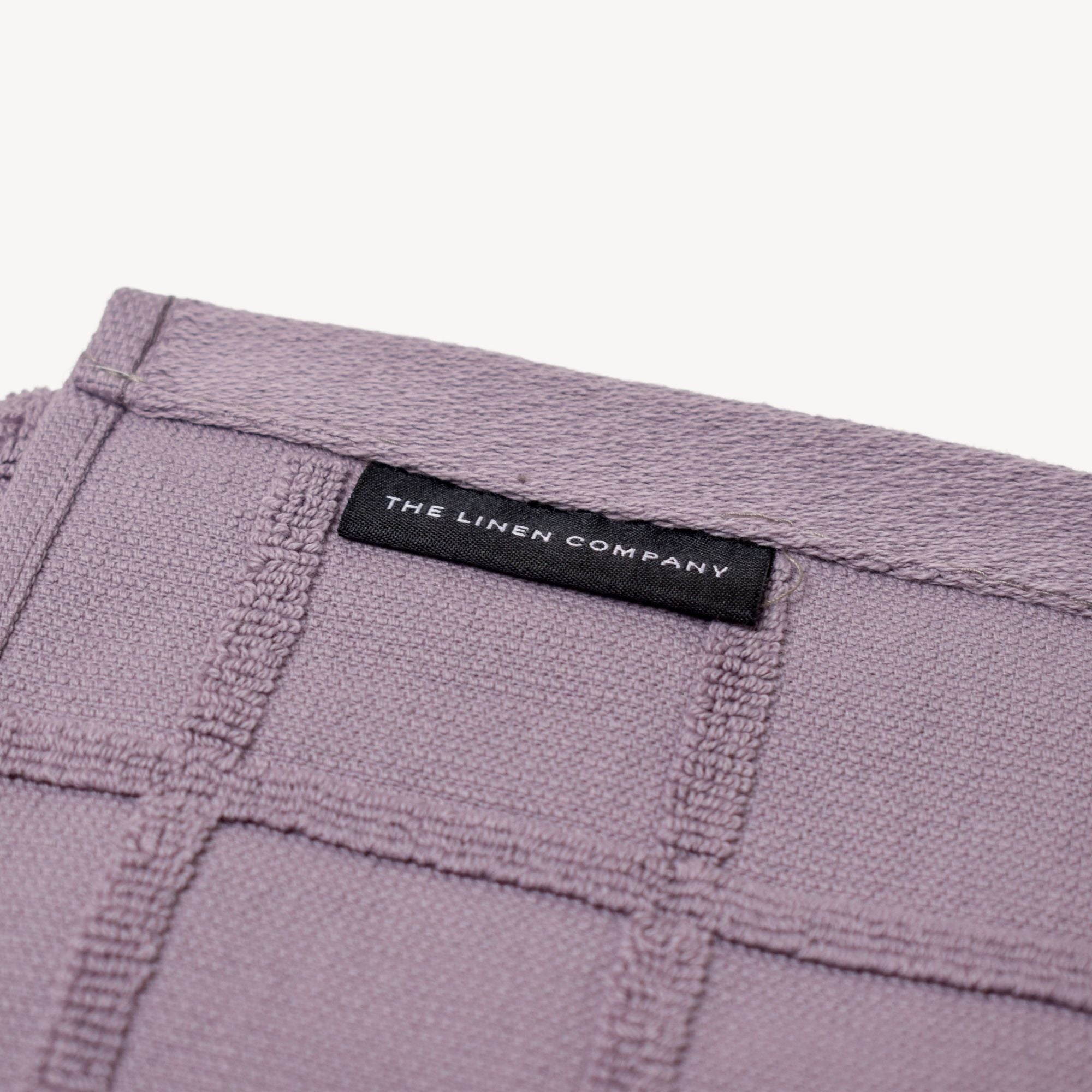 Lavender Check Classic Bath Towel