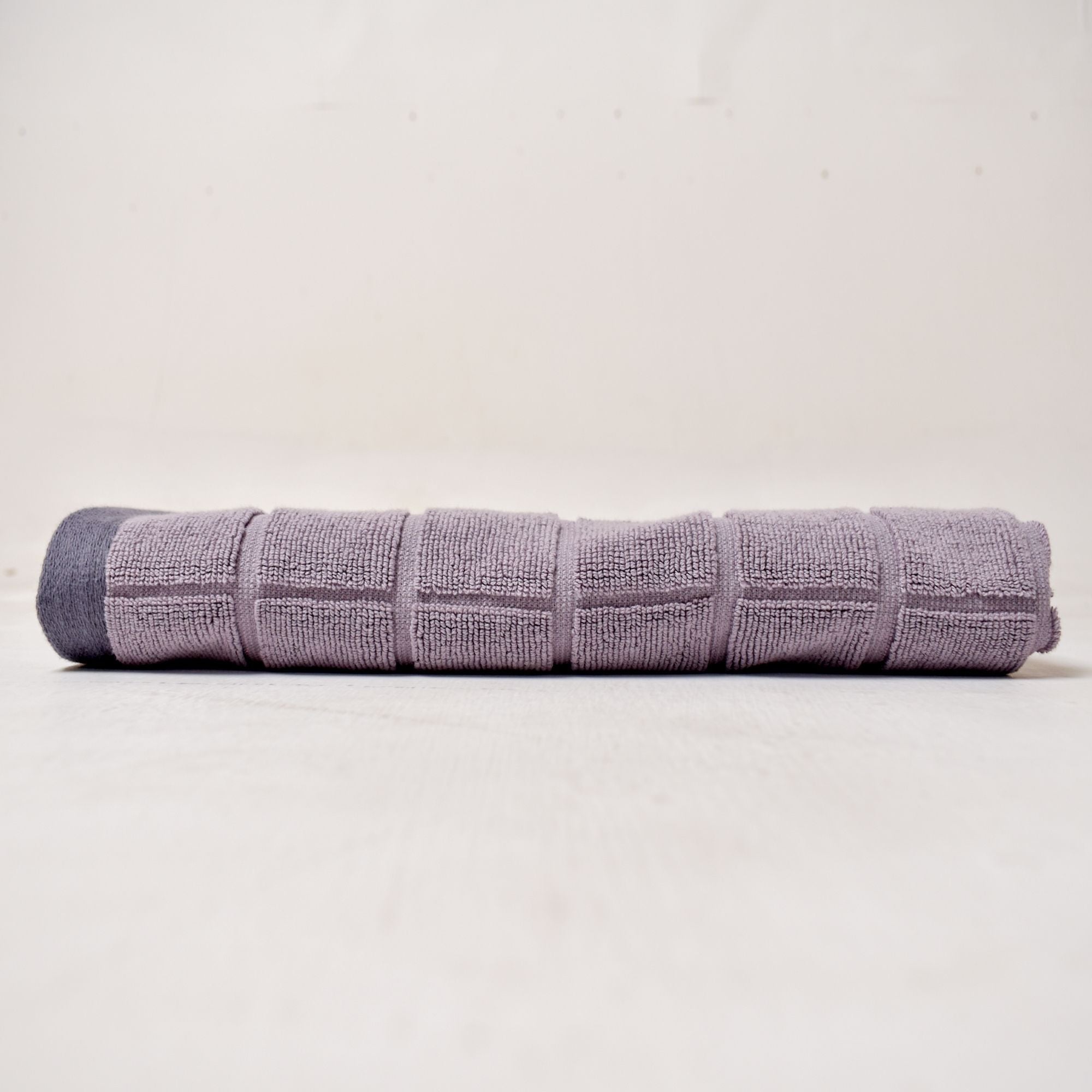 Lavender Check Classic Bath Towel