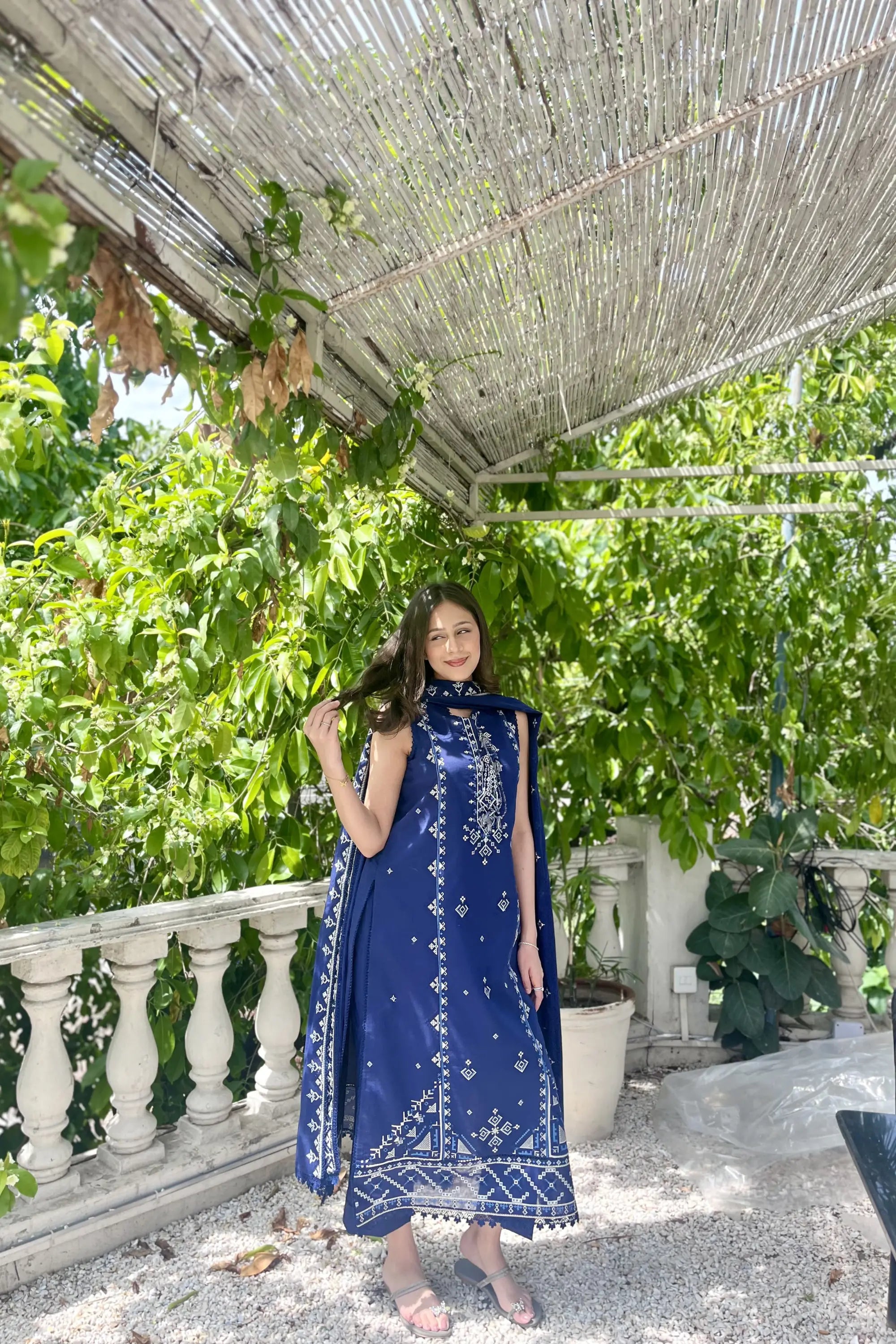 Sapphire - Luxury Lawn Suit