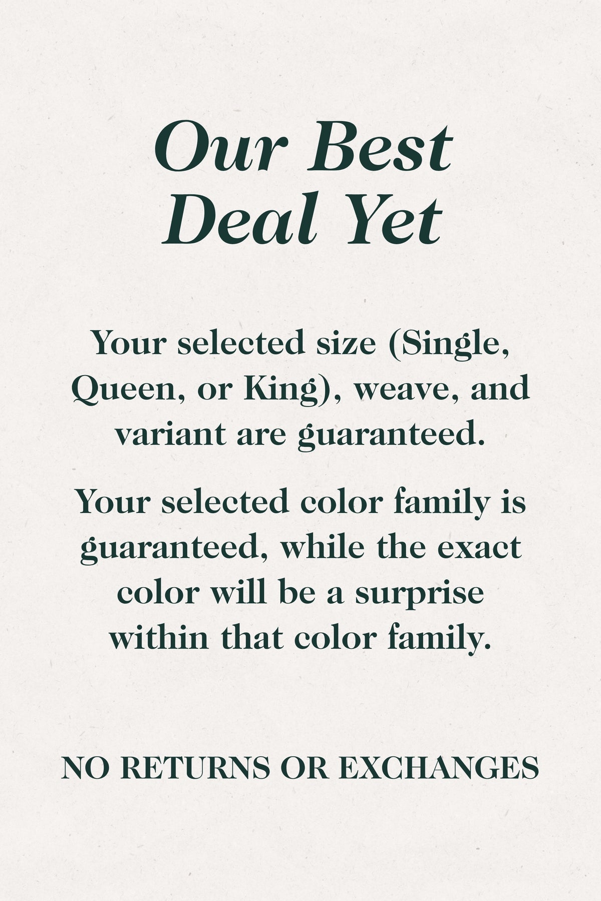 Green Solid Bedding - TLC Basics