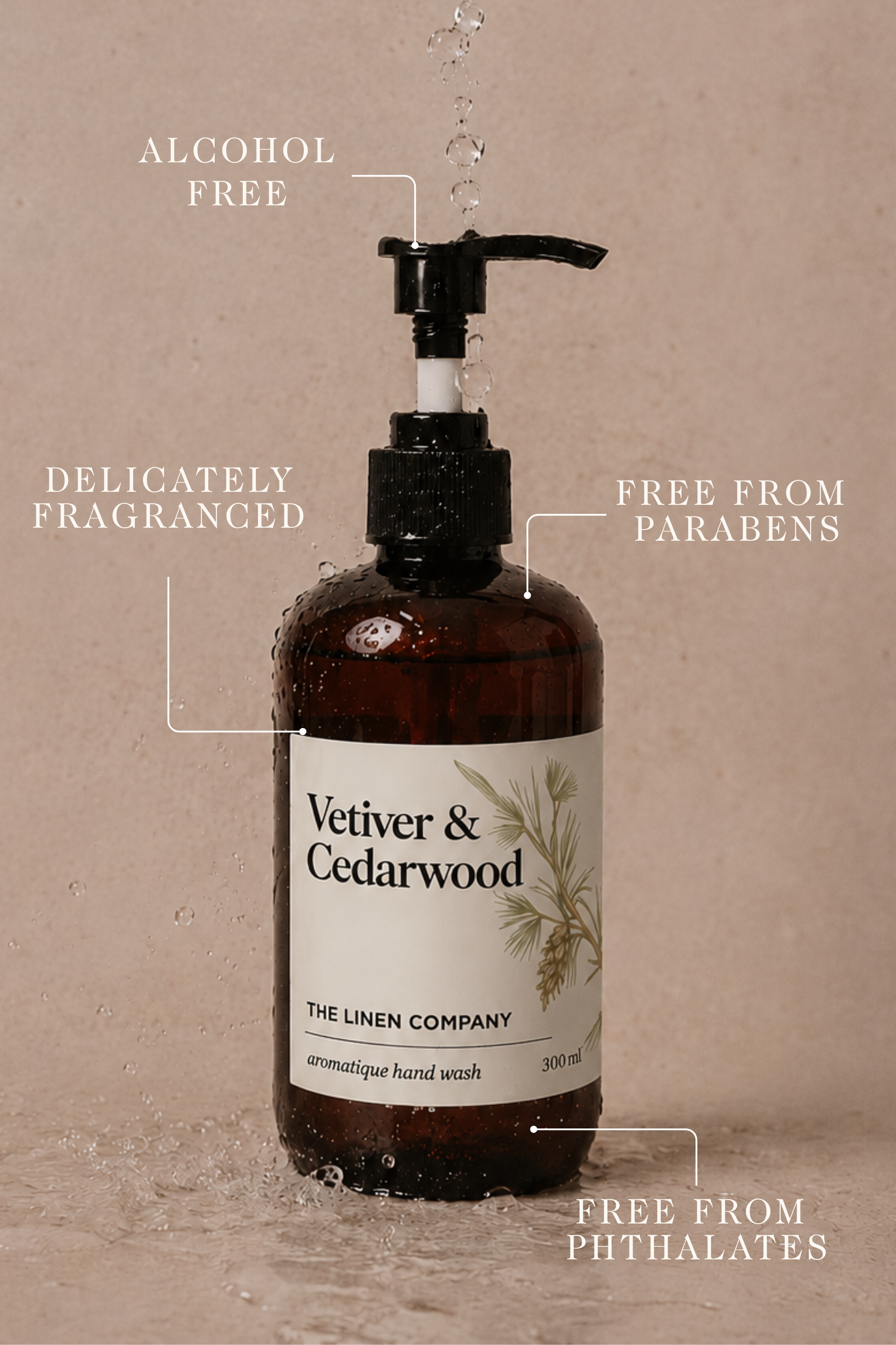 Vetiver & Cedarwood Hand Wash