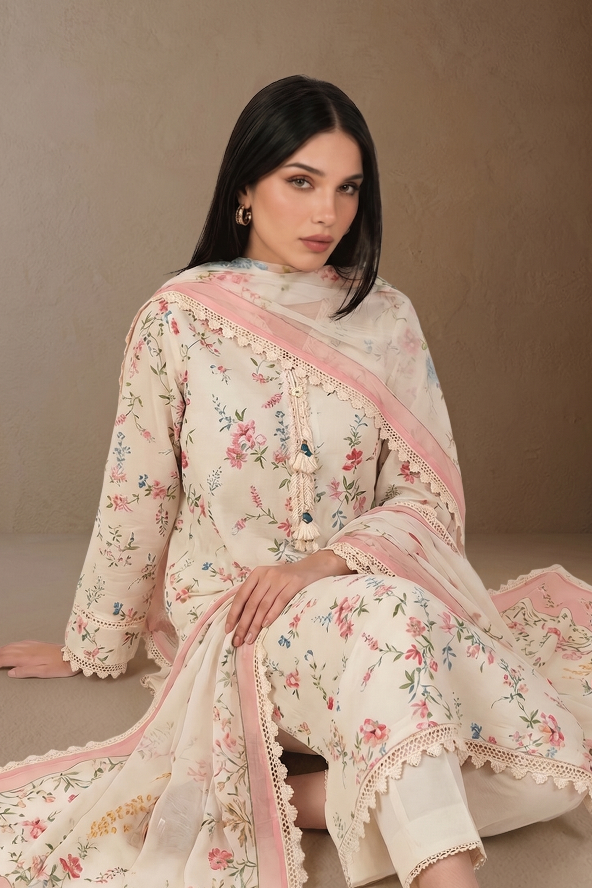 Jardin - Printed Lawn Suit