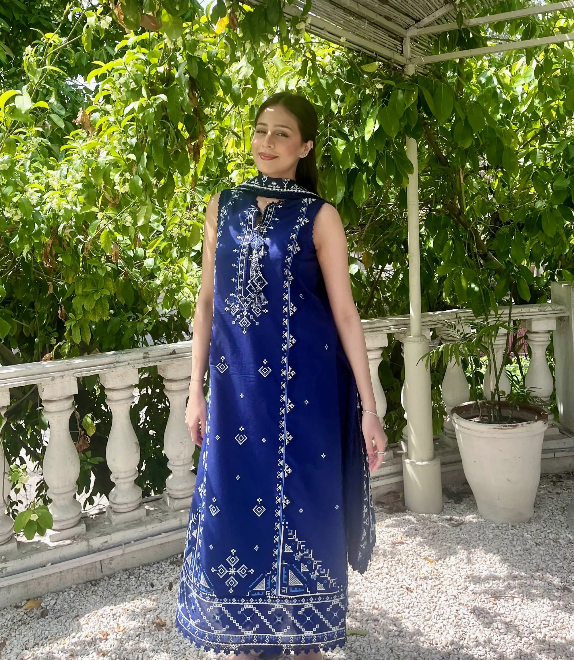 Sapphire - Luxury Lawn Suit