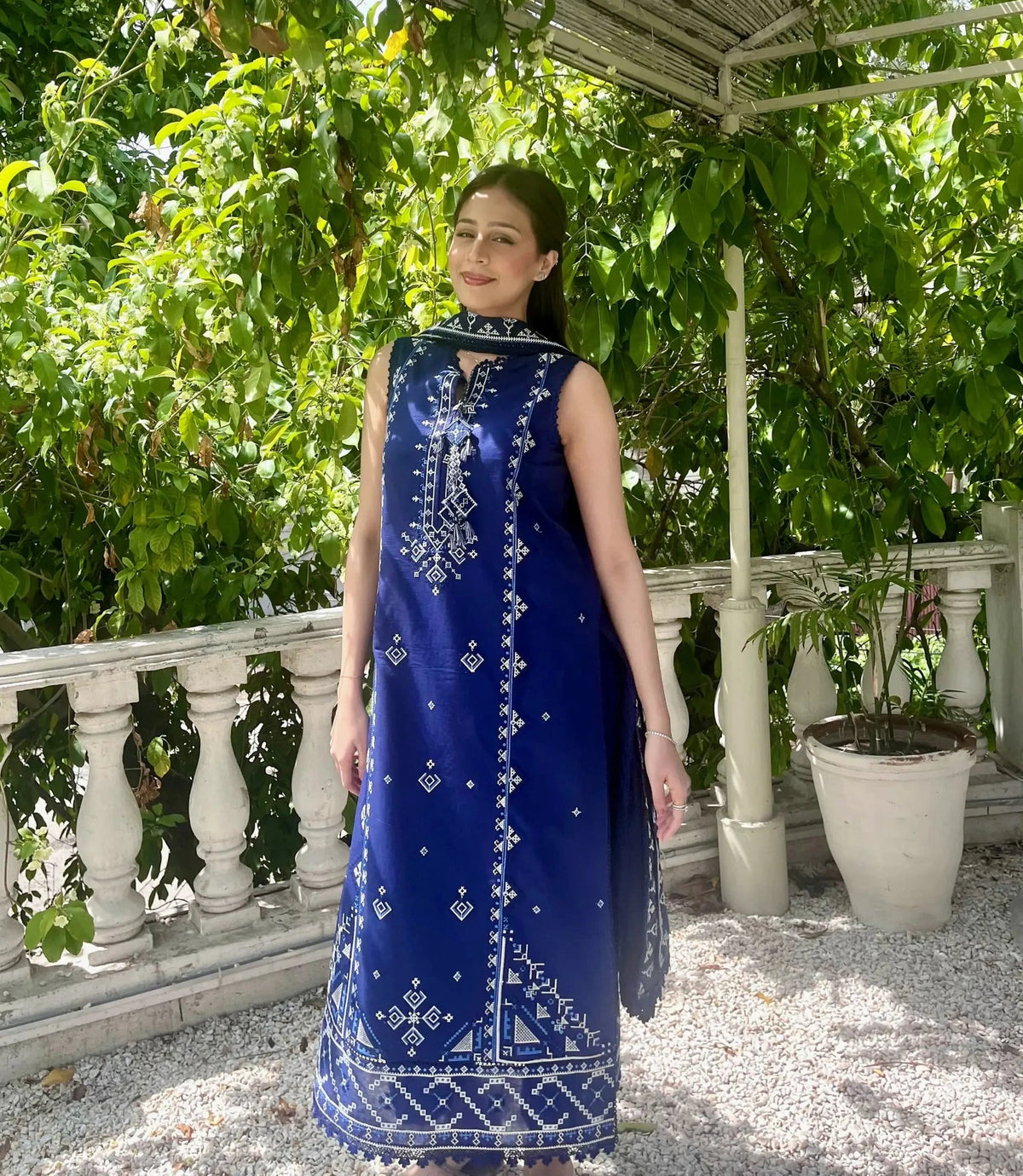 Sapphire - Unstitch Luxury Lawn Suit