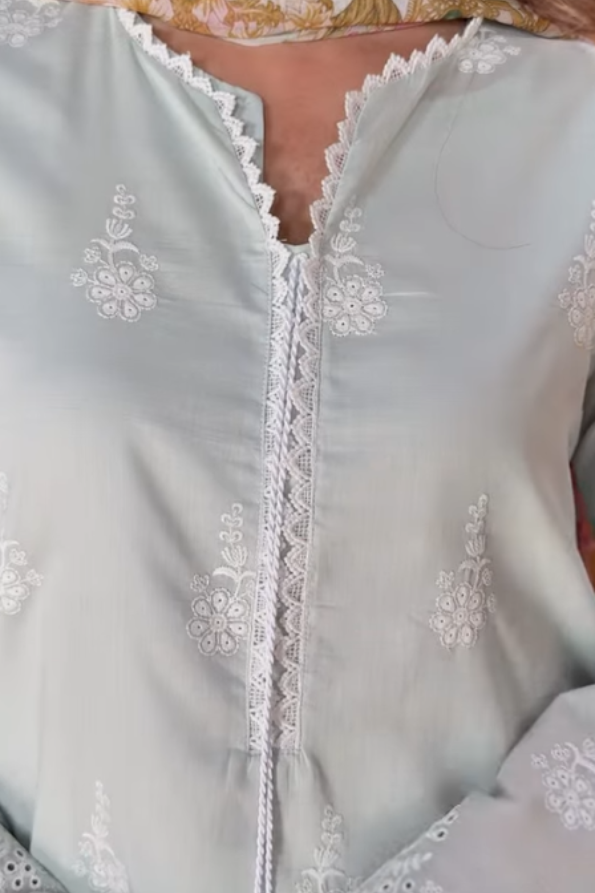 Ethereal Mint - Lawn Suit