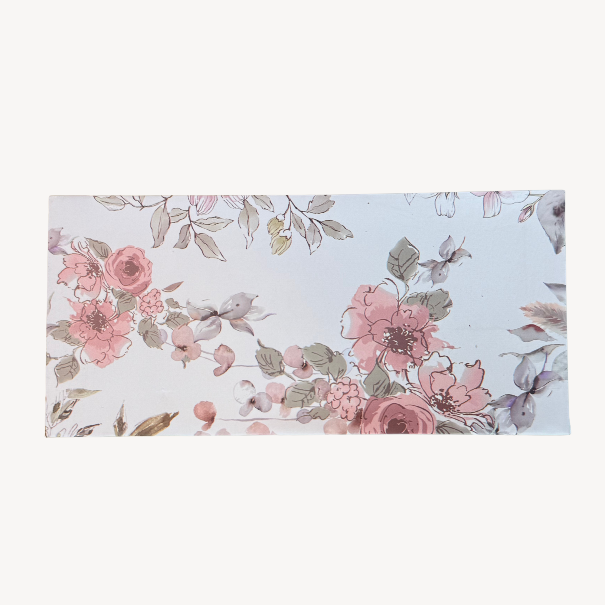 گلاب پنک کاٹن تھرو کمبل