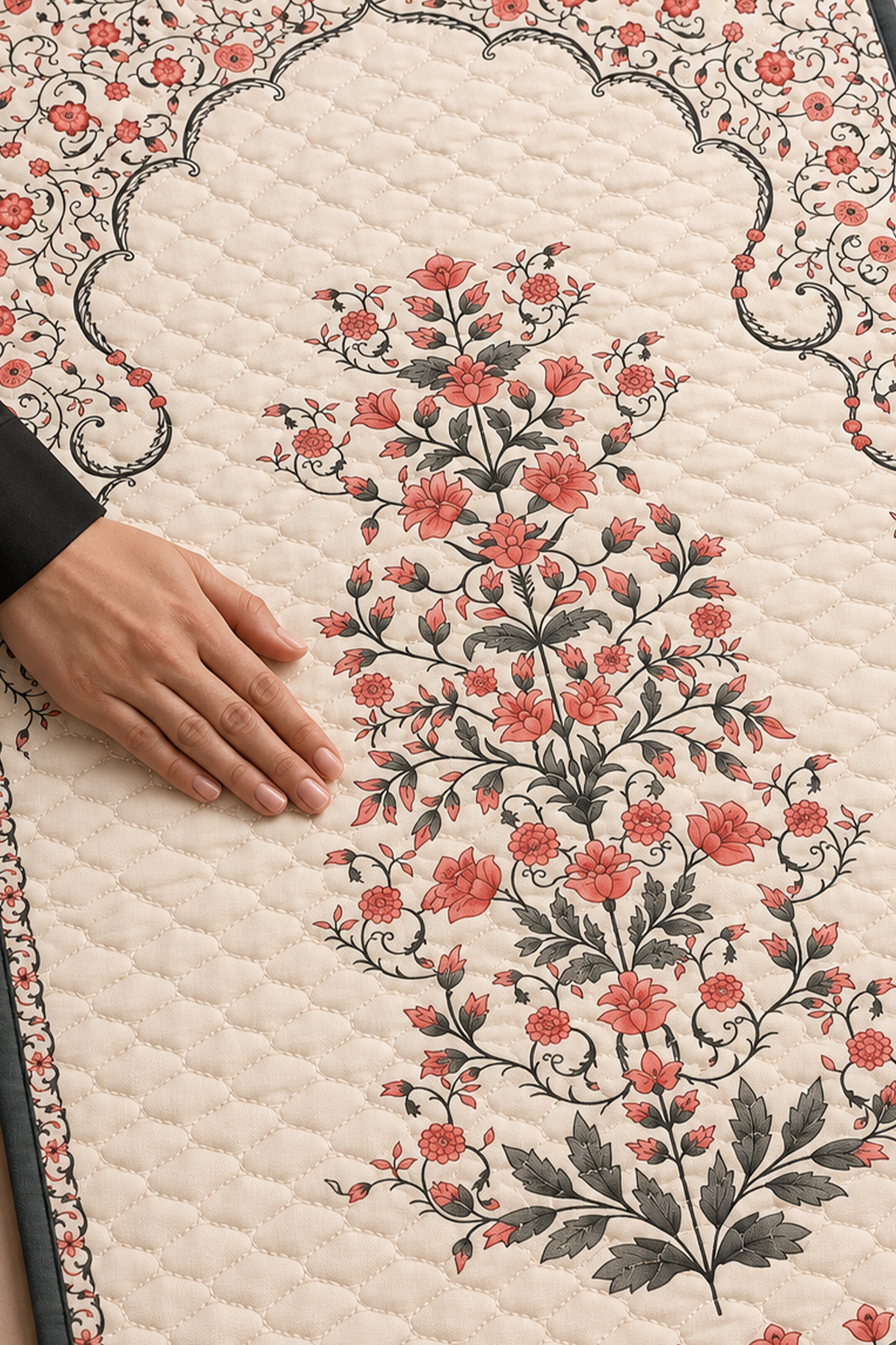 الہی Quilted سفر نماز چٹائی
