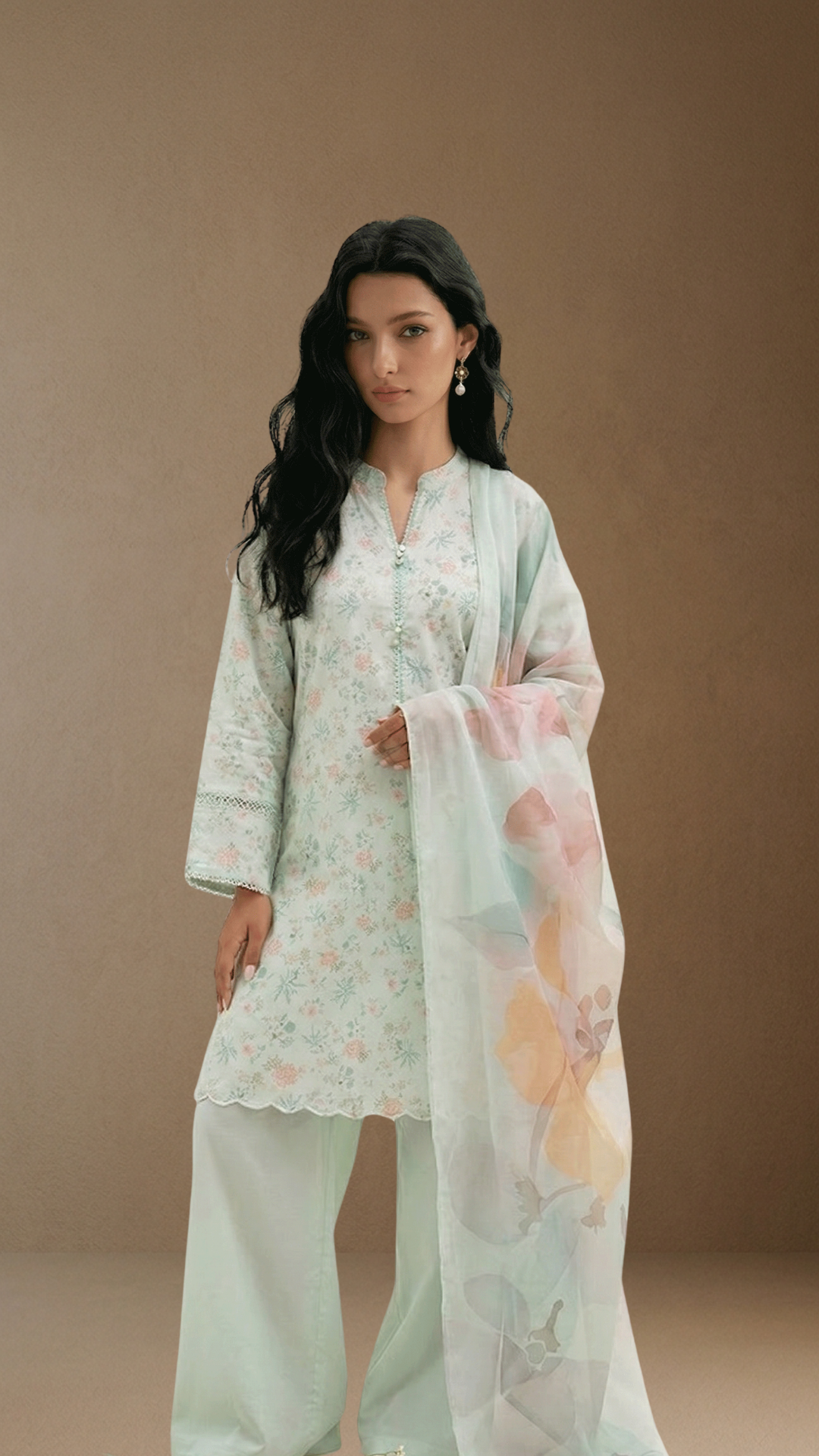 Mintscape - Printed Lawn Suit