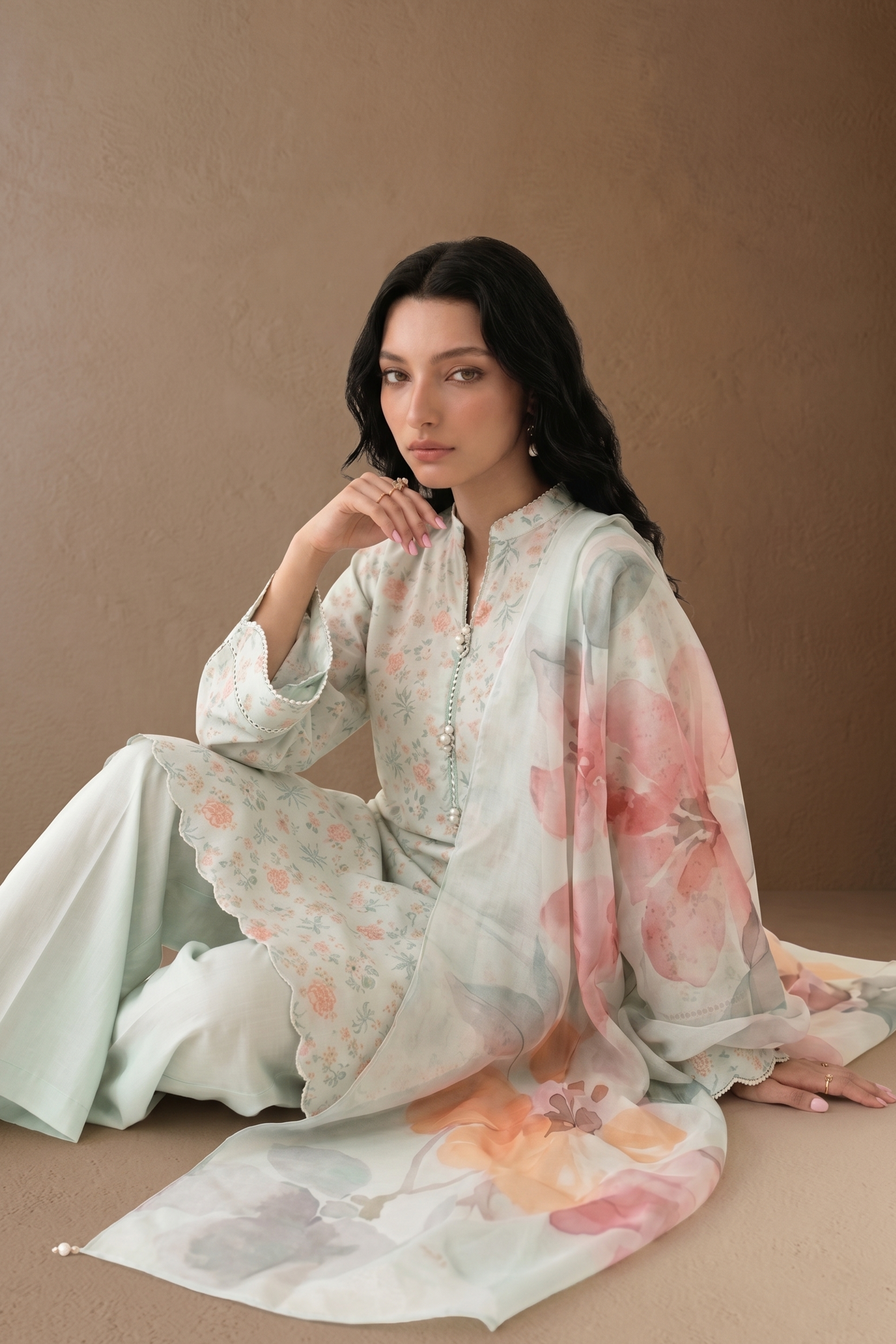 Mintscape - Printed Lawn Suit
