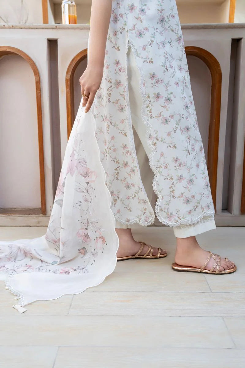 Rose Fleur - Printed Lawn Suit