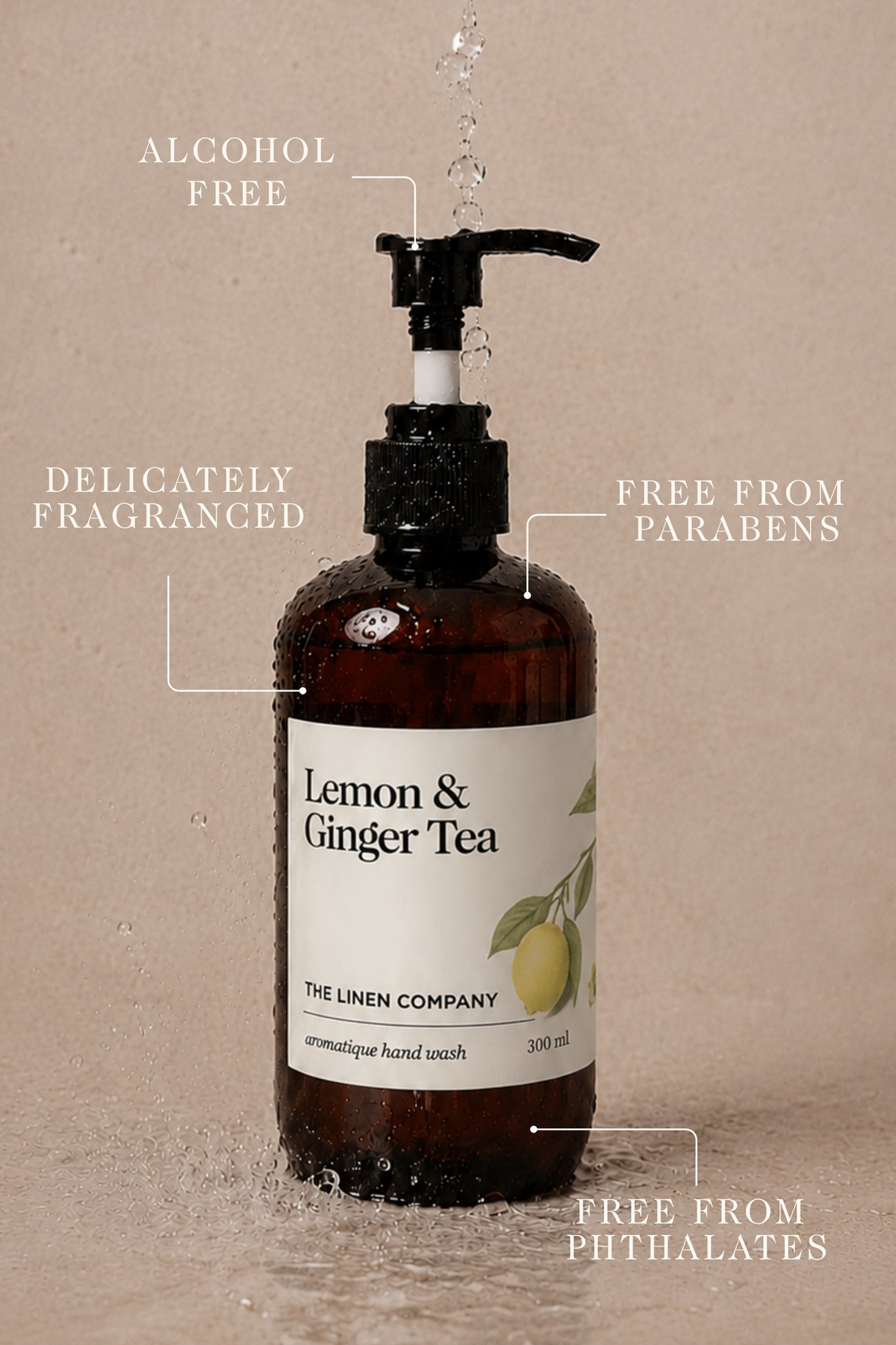 Lemon & Ginger Tea Hand Wash