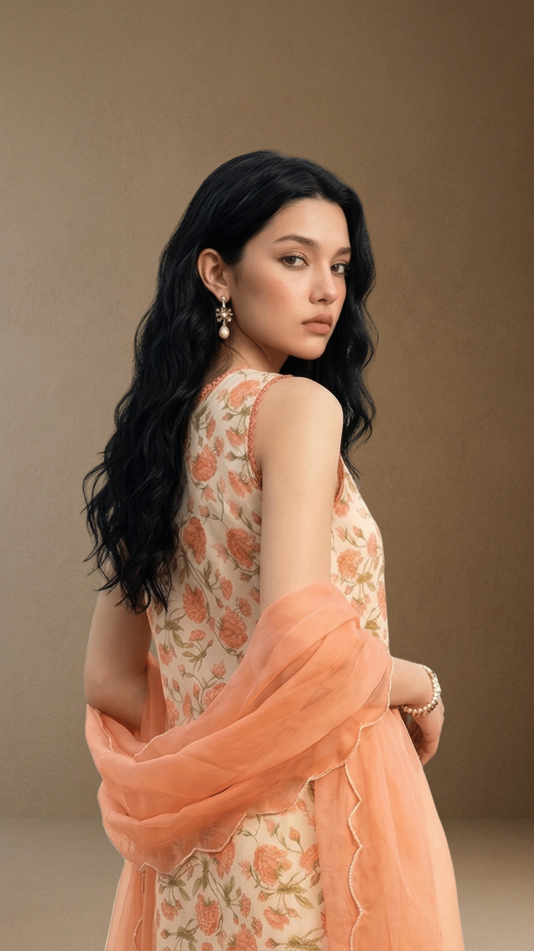 Corelle - Printed Lawn Suit