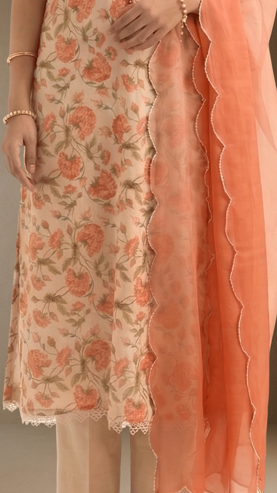 Corelle - Printed Lawn Suit