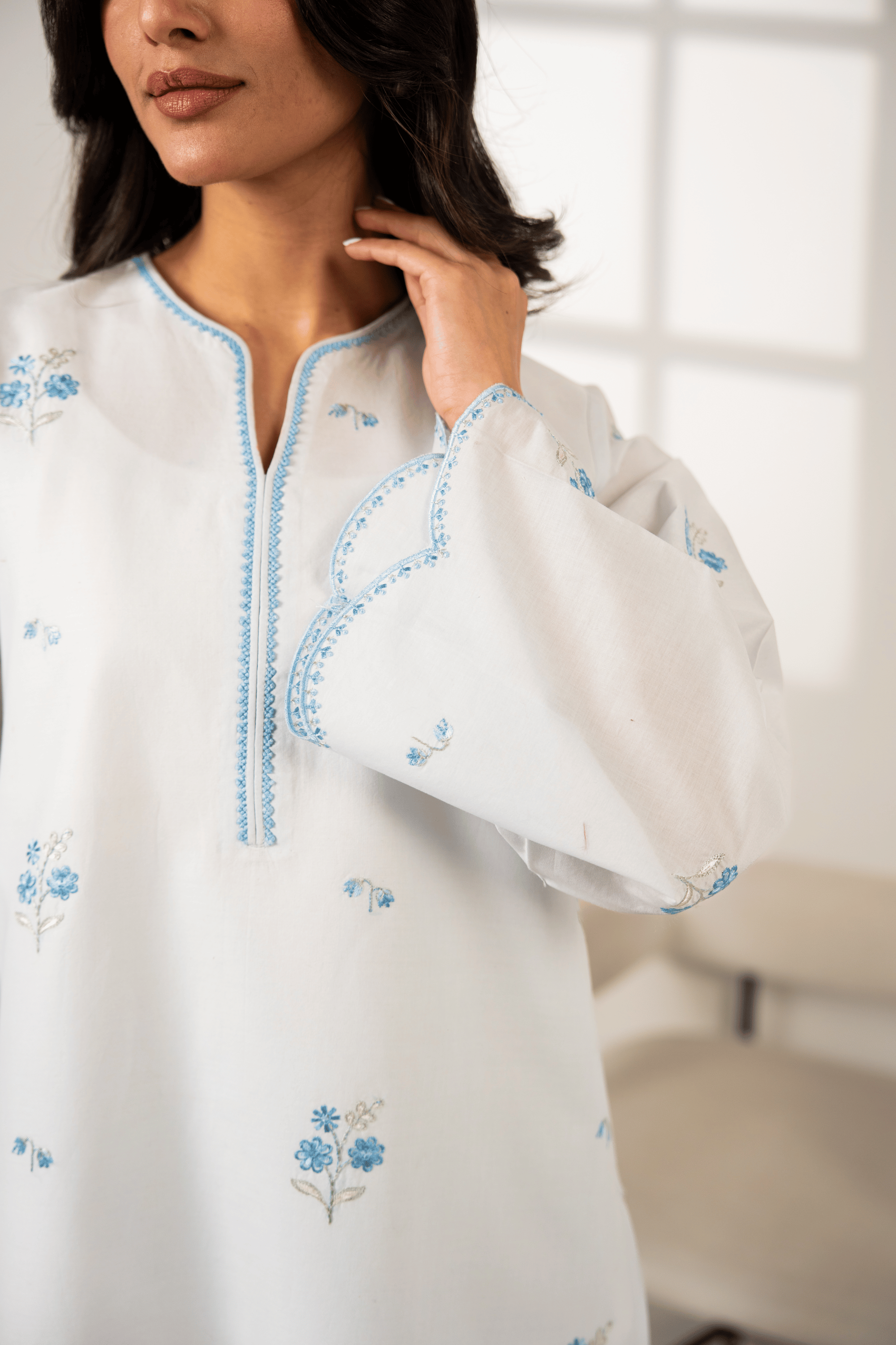 Sky Vellum Co-ord Set