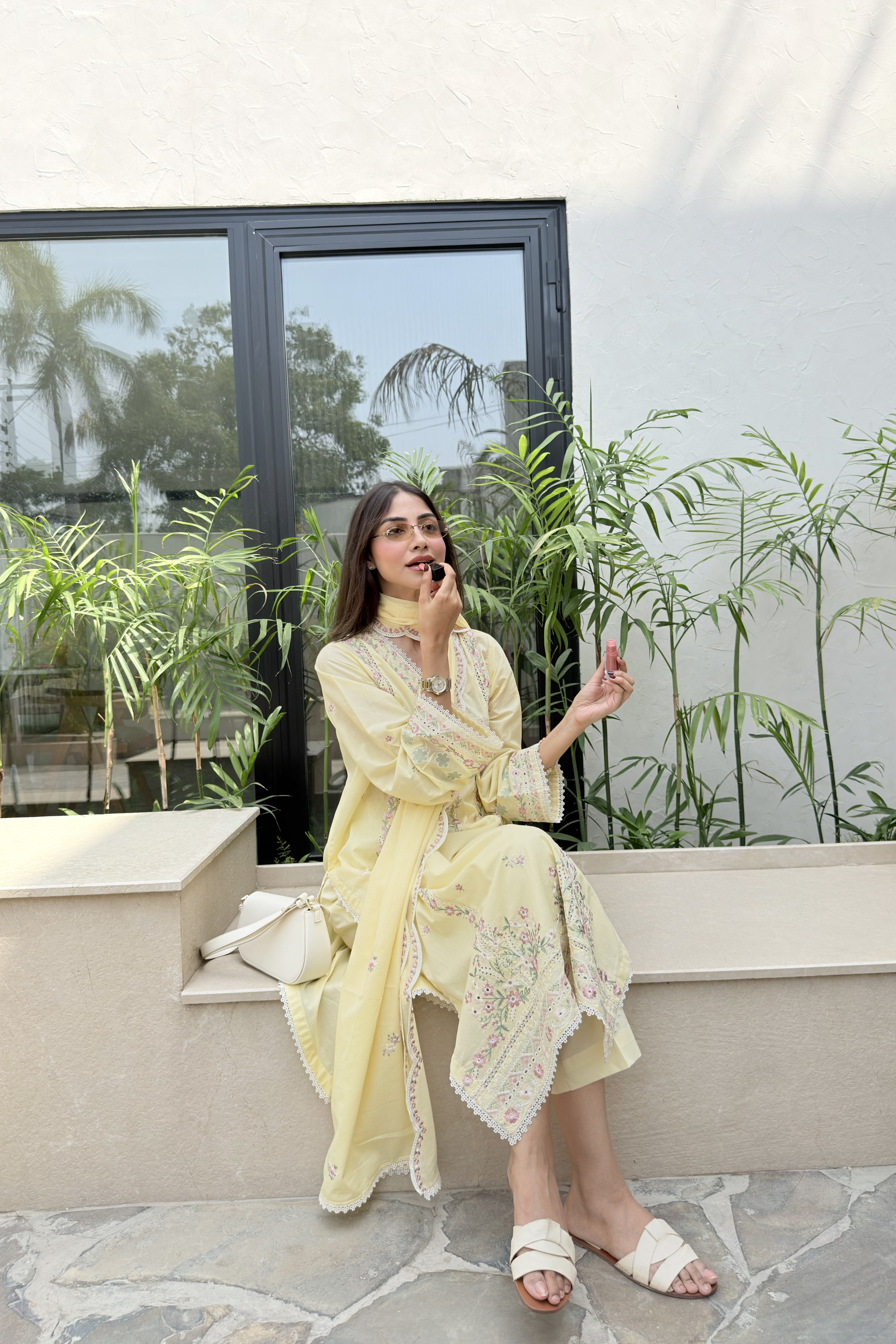 Soft Primrose - Luxury Lawn Suit