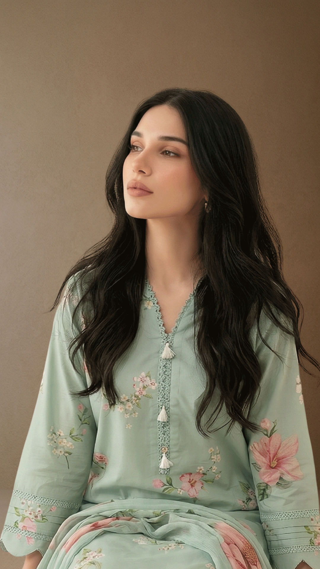 Odette - Printed Lawn Suit