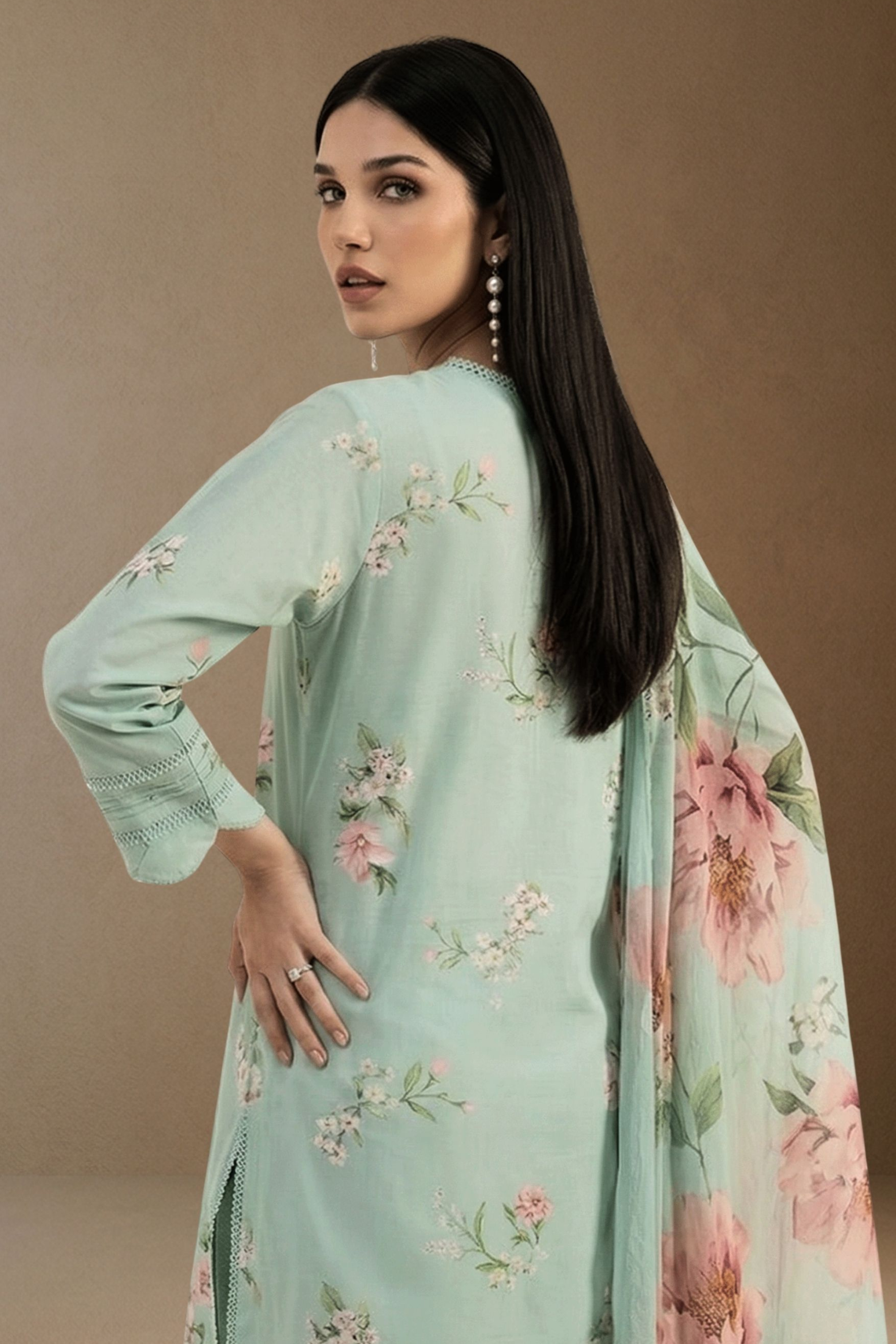 Odette - Printed Lawn Suit