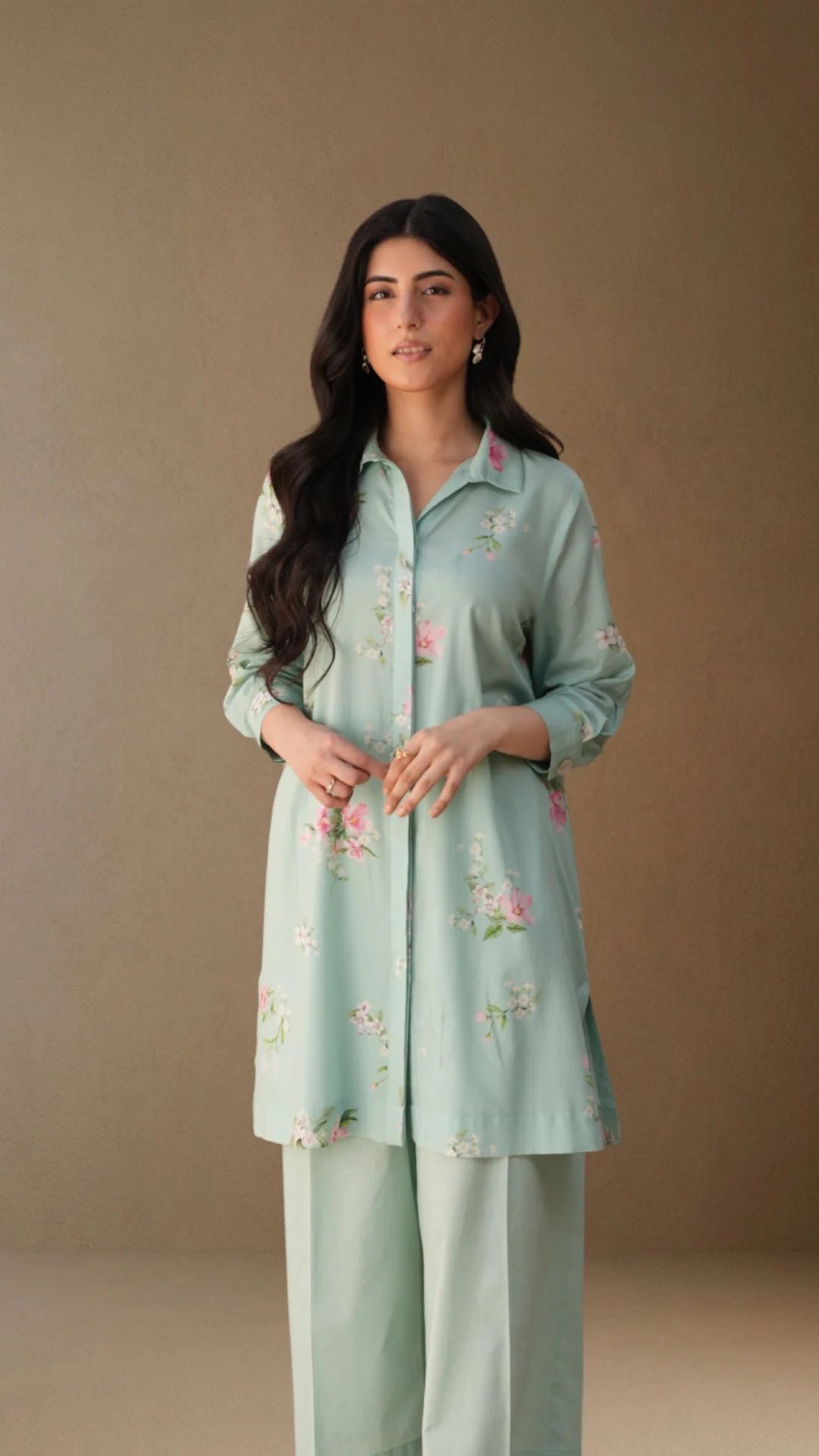 Aquarelle Co-ord Set - Luxe Bamboo