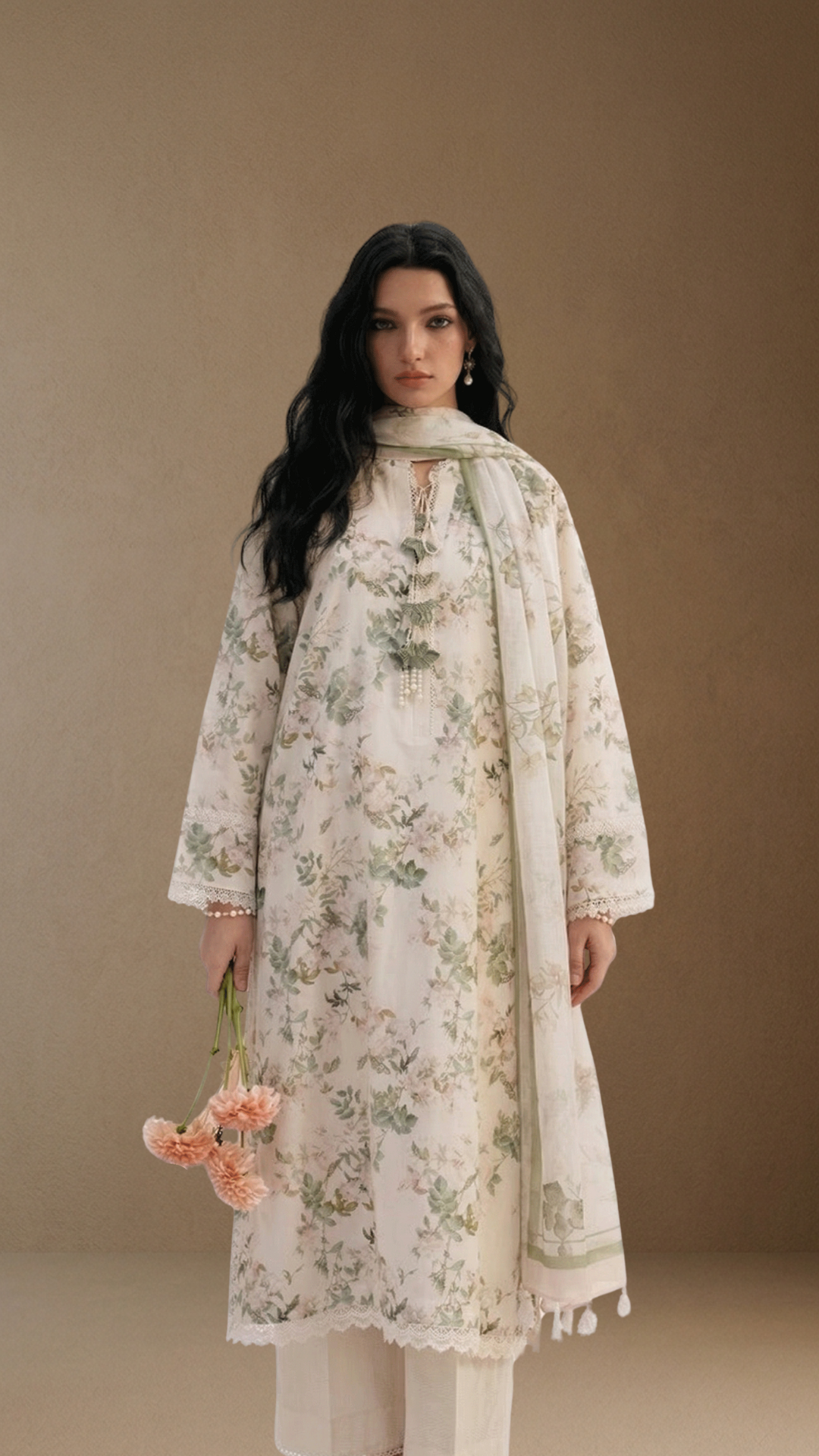 Feuille - Printed Lawn Suit