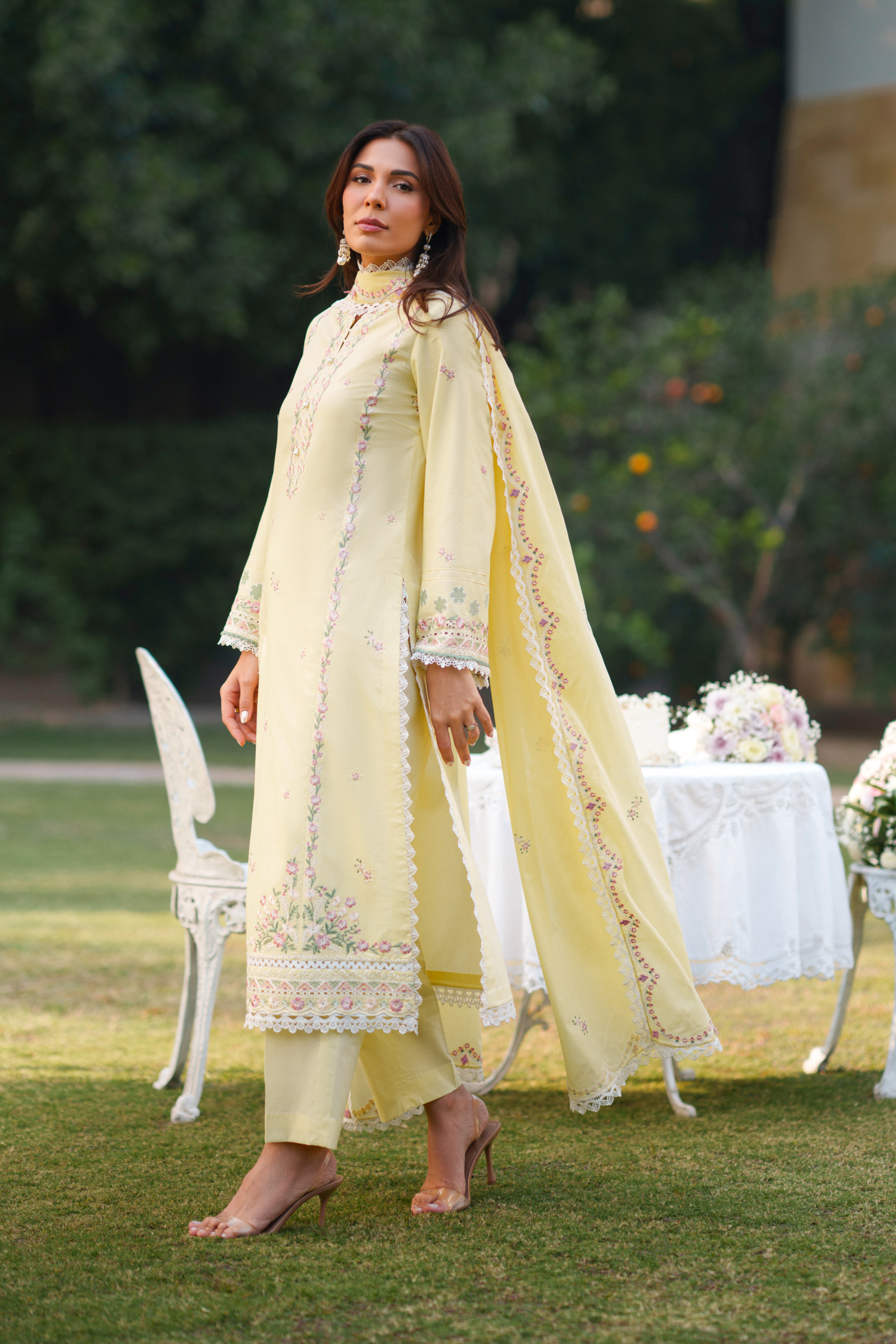 Soft Primrose - Luxury Lawn Suit