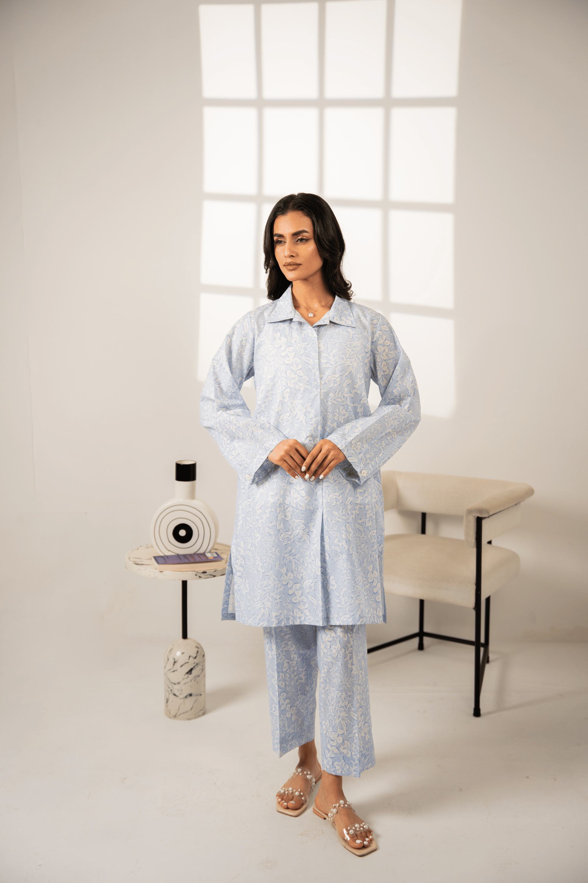 Blue Veil Co-ord Set