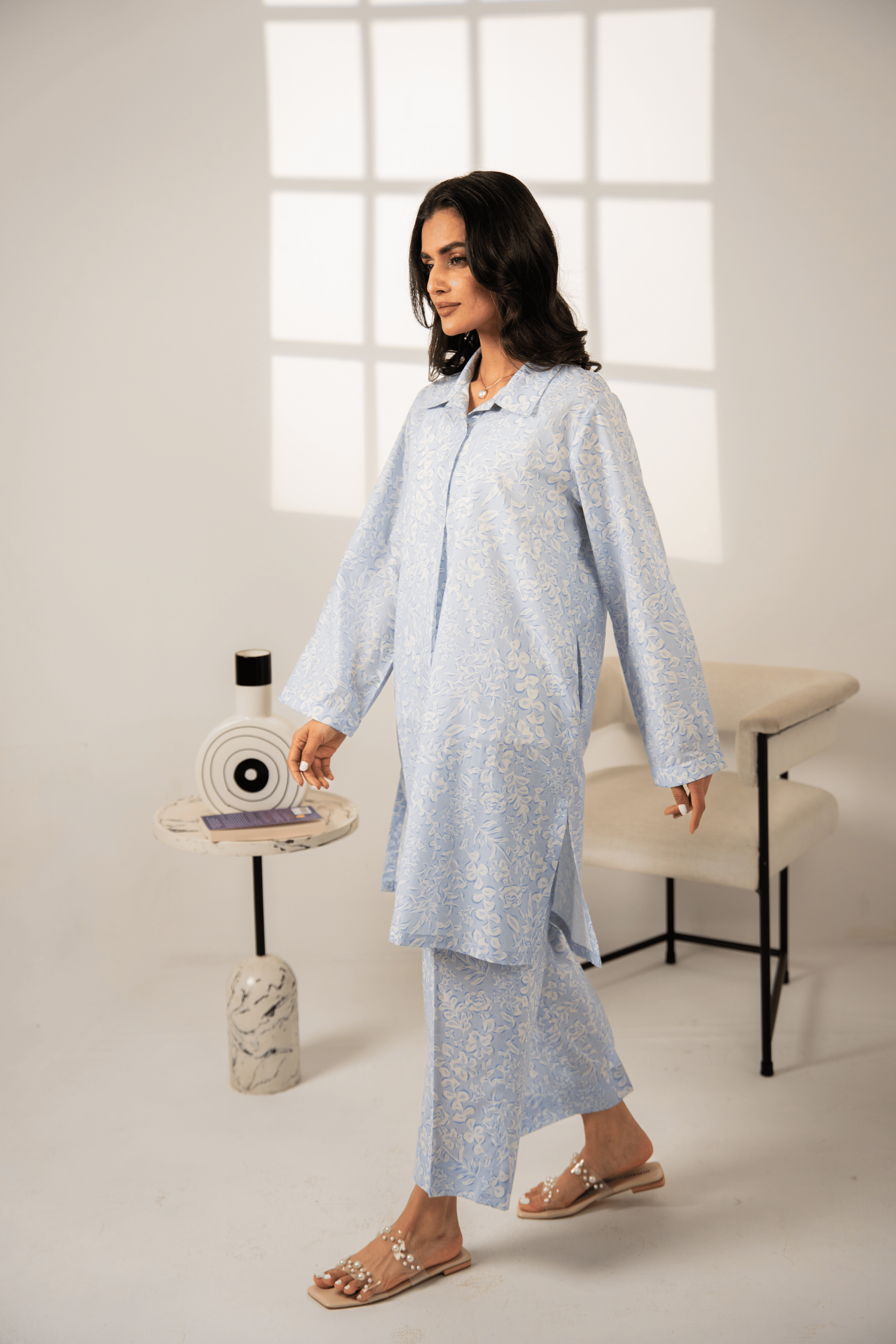 Blue Veil Co-ord Set