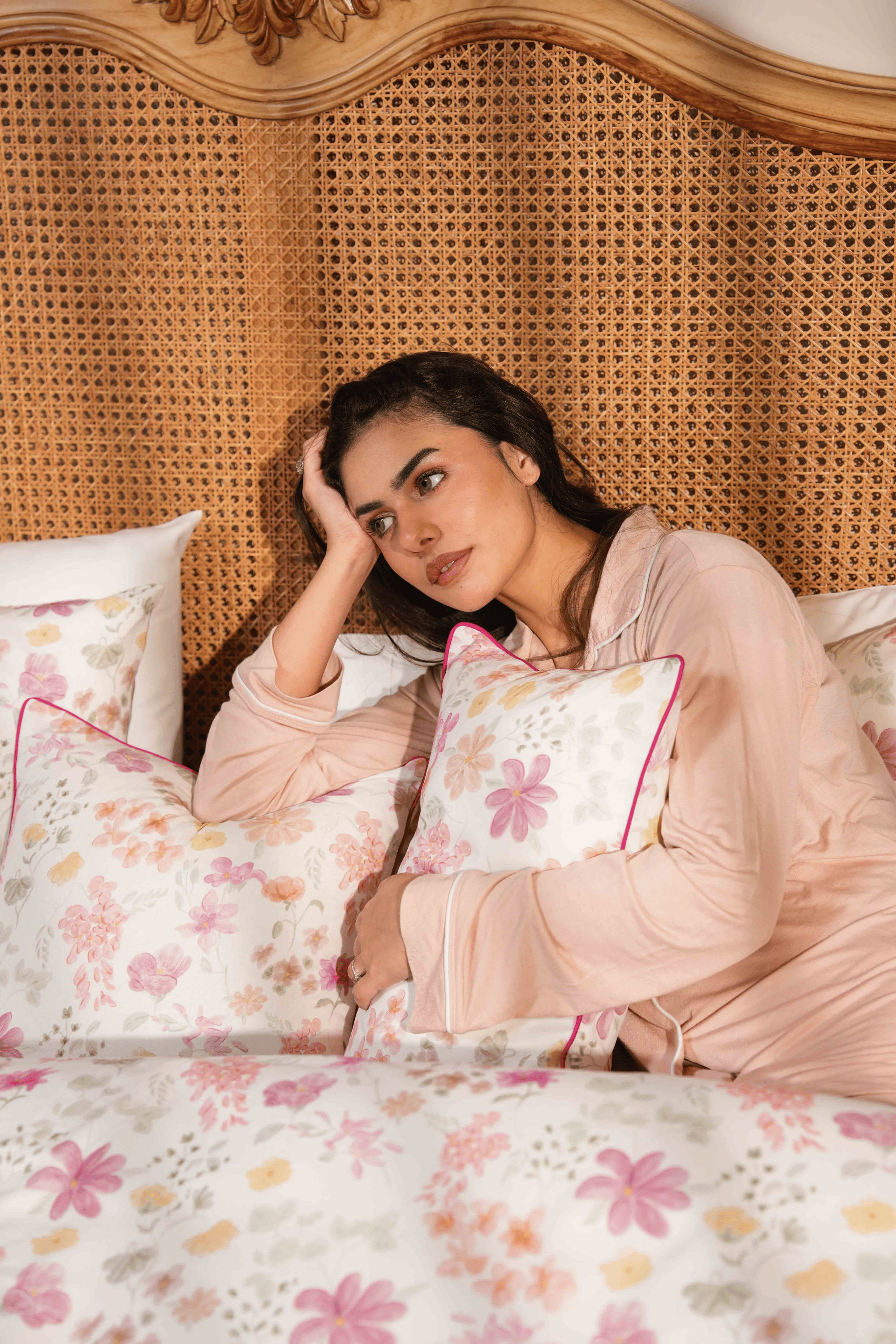 Wisteria Field Pillows & Cushions