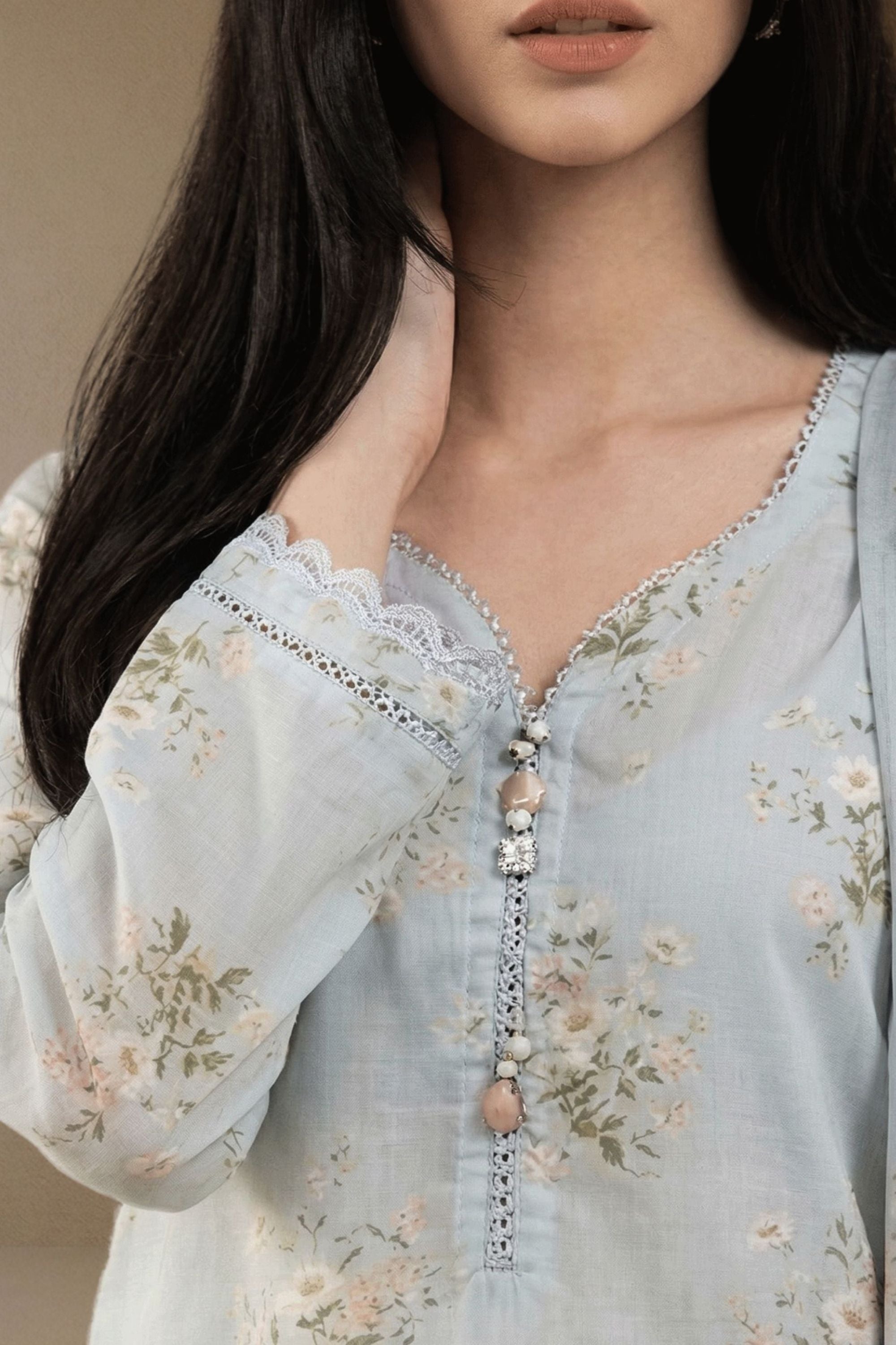 Zephyr - Printed Lawn Suit