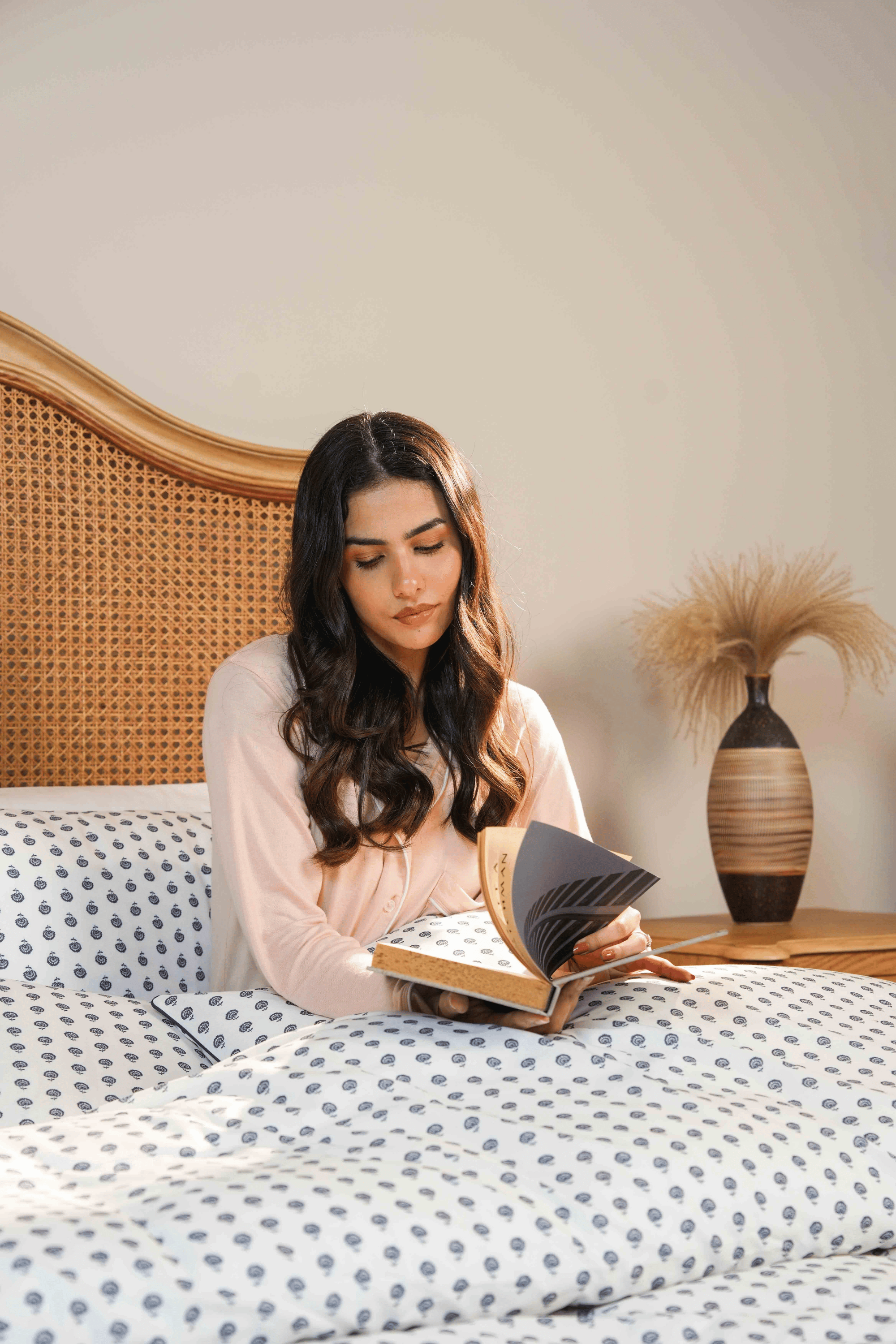 Indigo Medallion Bed Sheet Set