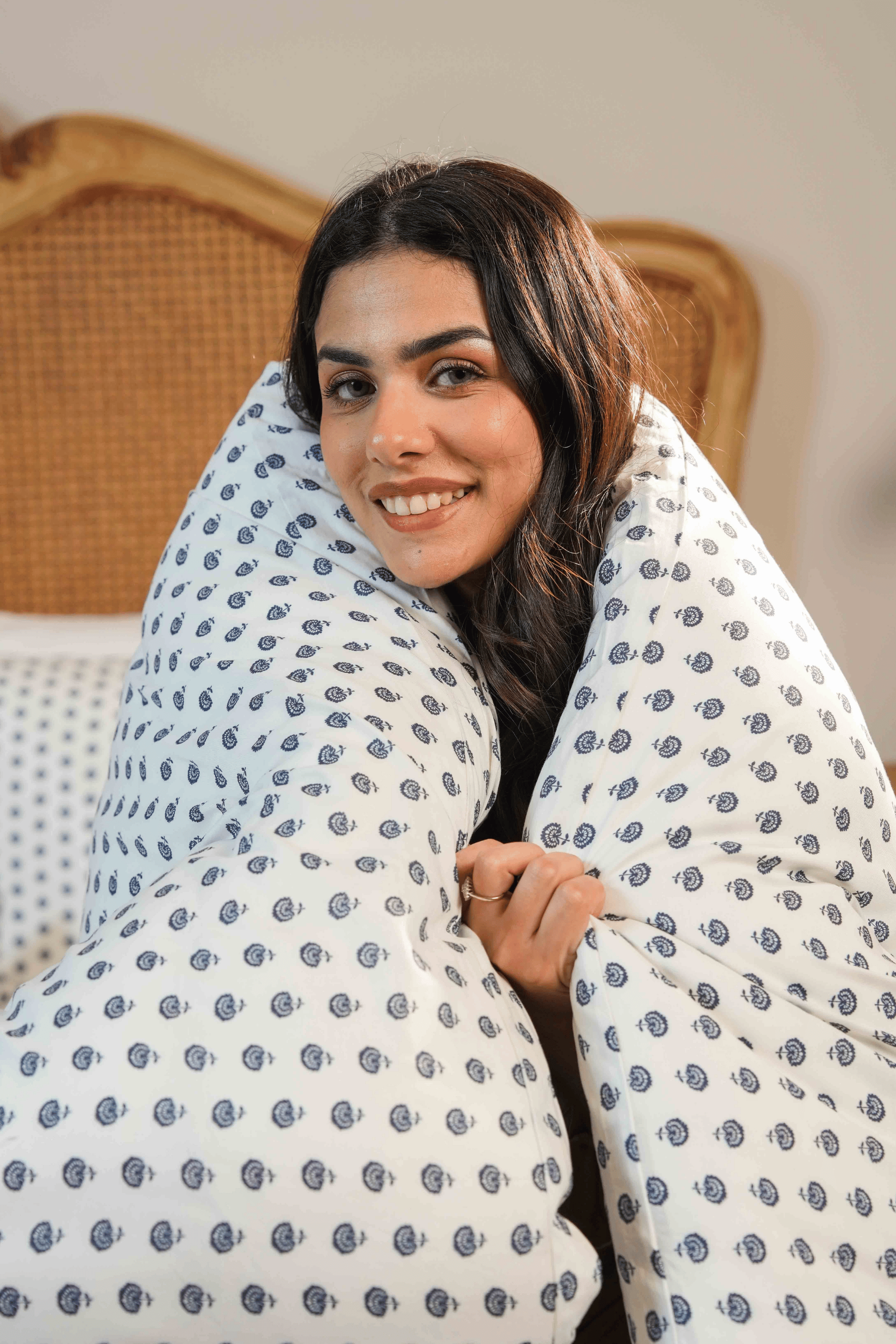 Indigo Medallion Bed Sheet Set