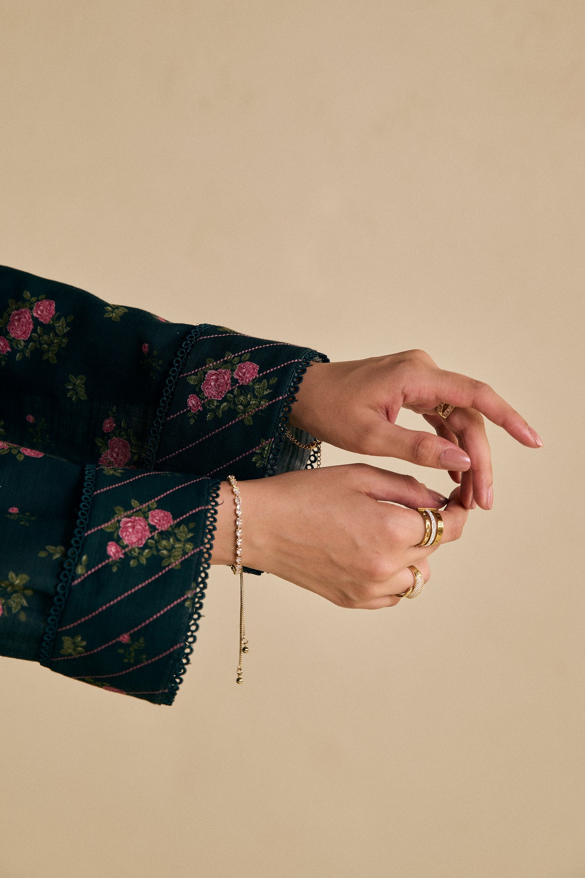 Moss Khaddar Set