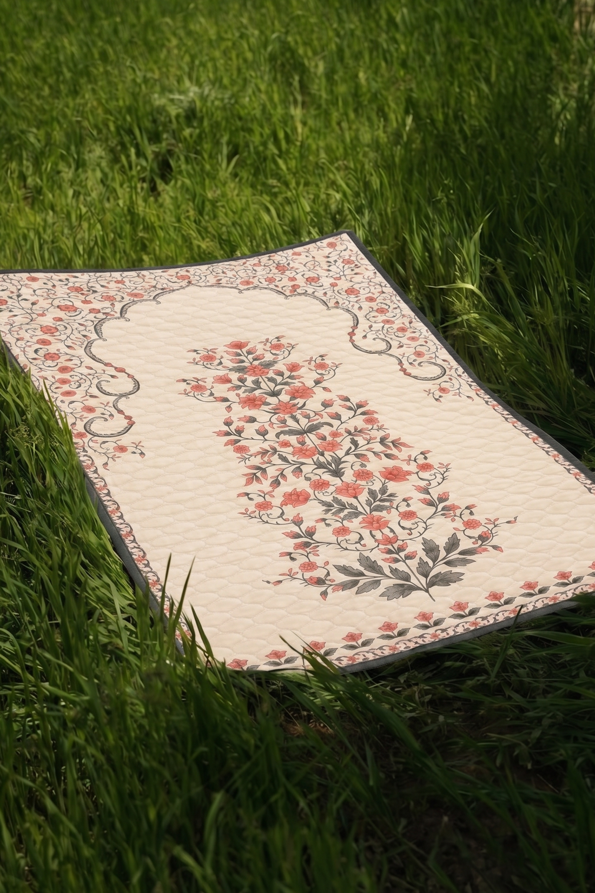 الہی Quilted سفر نماز چٹائی