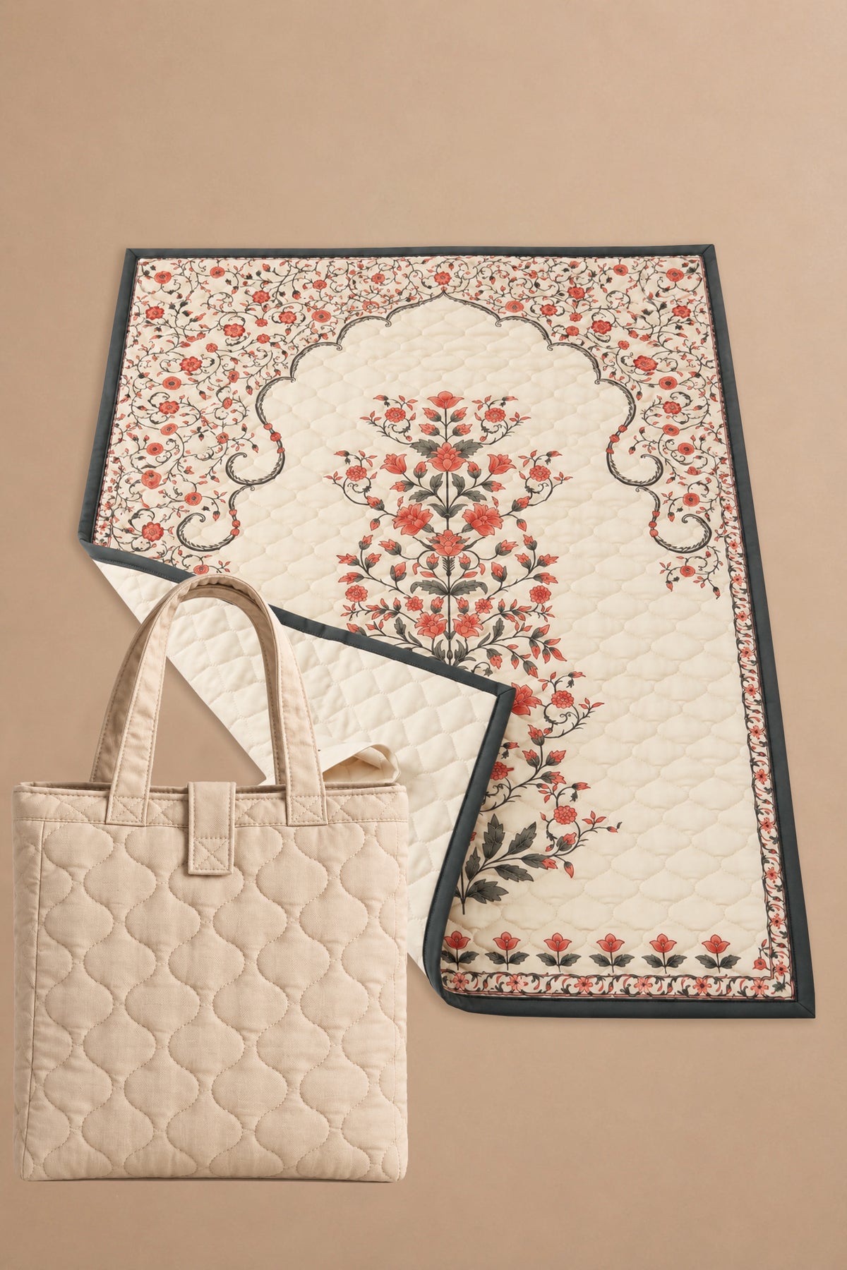 Celestial Quilted Travel Prayer Mat