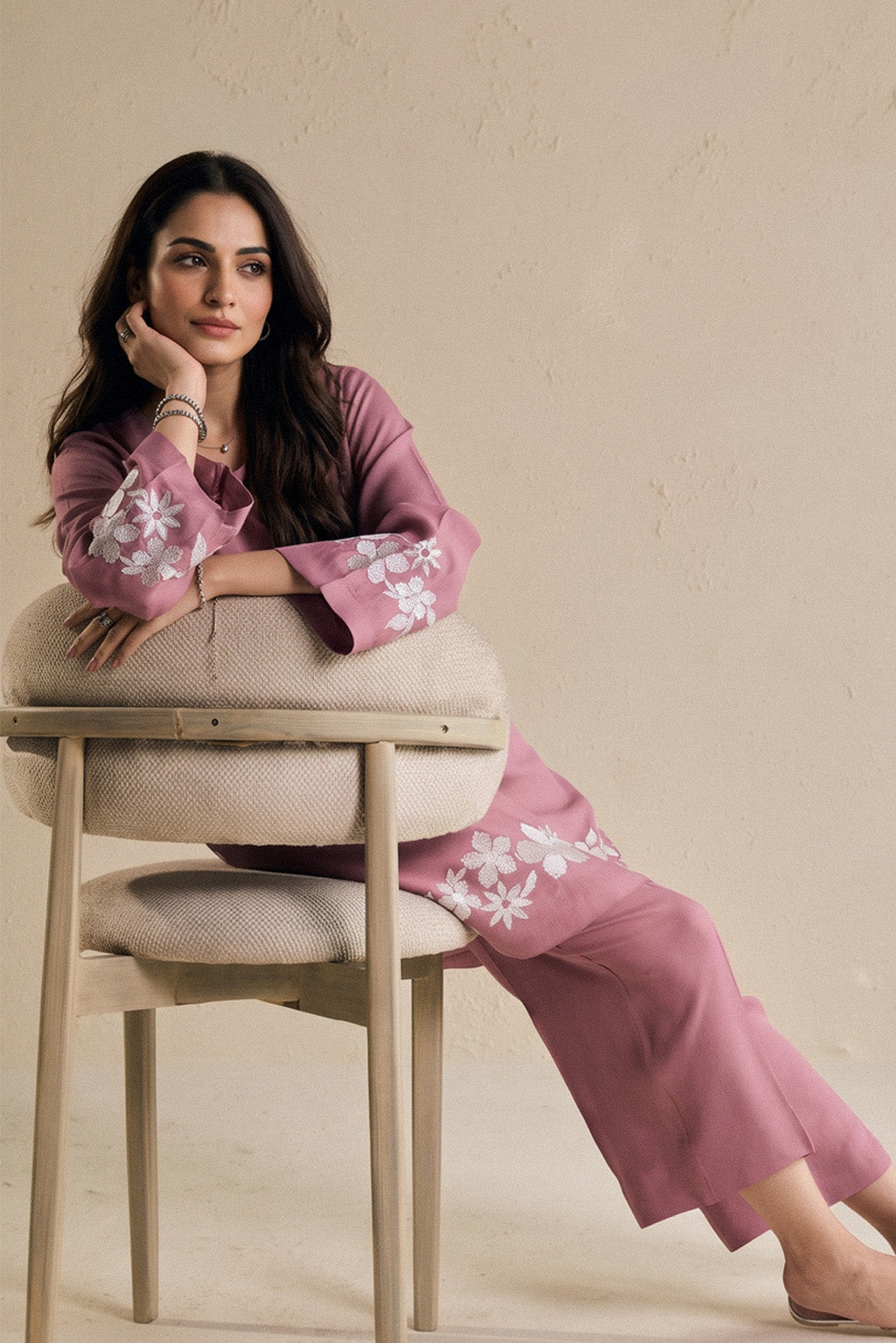 Pale Mauve Set