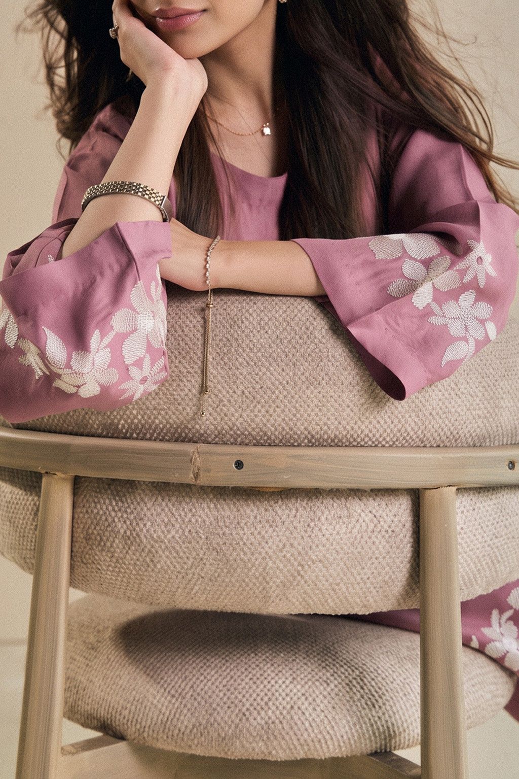 Pale Mauve Set