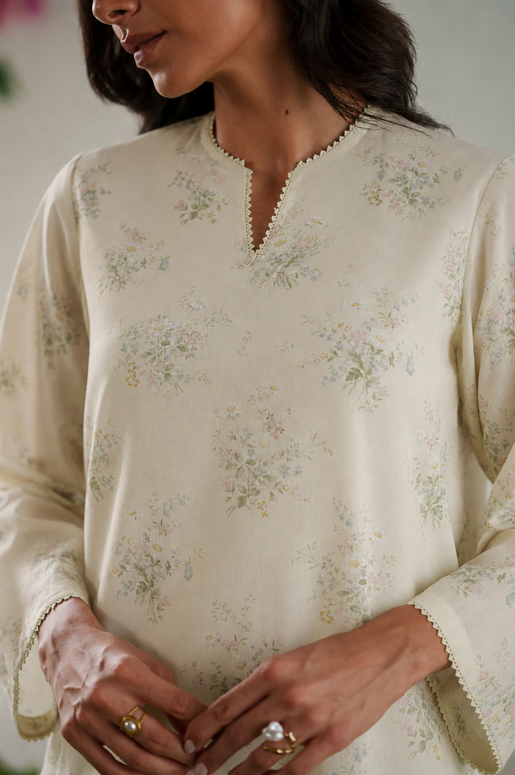 Solstice - Printed Lawn Suit