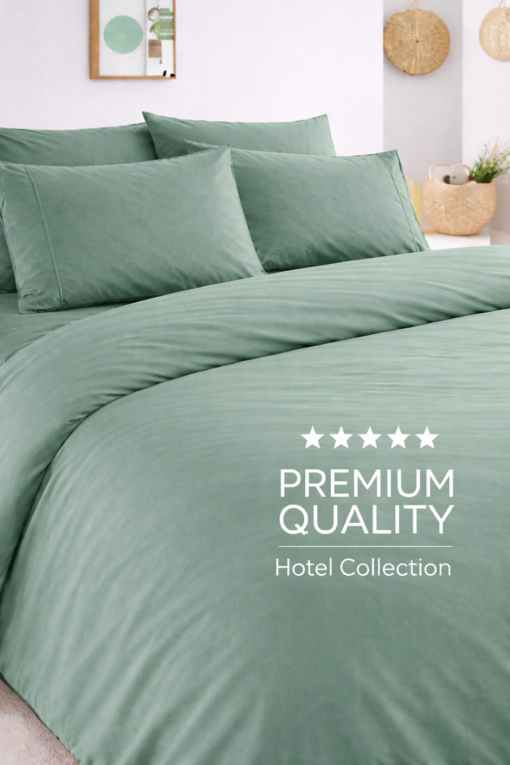 Eucalyptus Green Duvet Cover Set