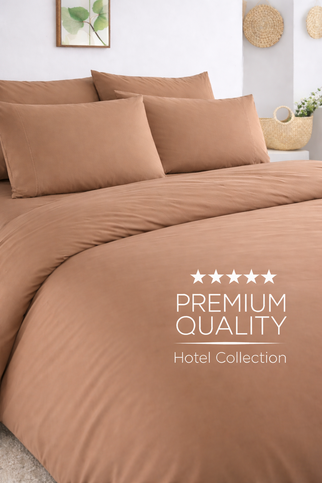 Mocha Duvet Cover Set