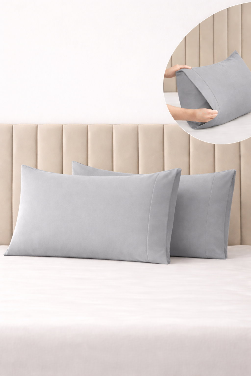 Luxe T400 Grey Bed Sheet Set