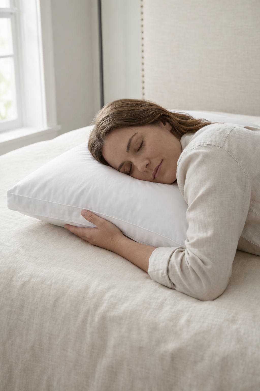 Luxe Down Feather Pillow