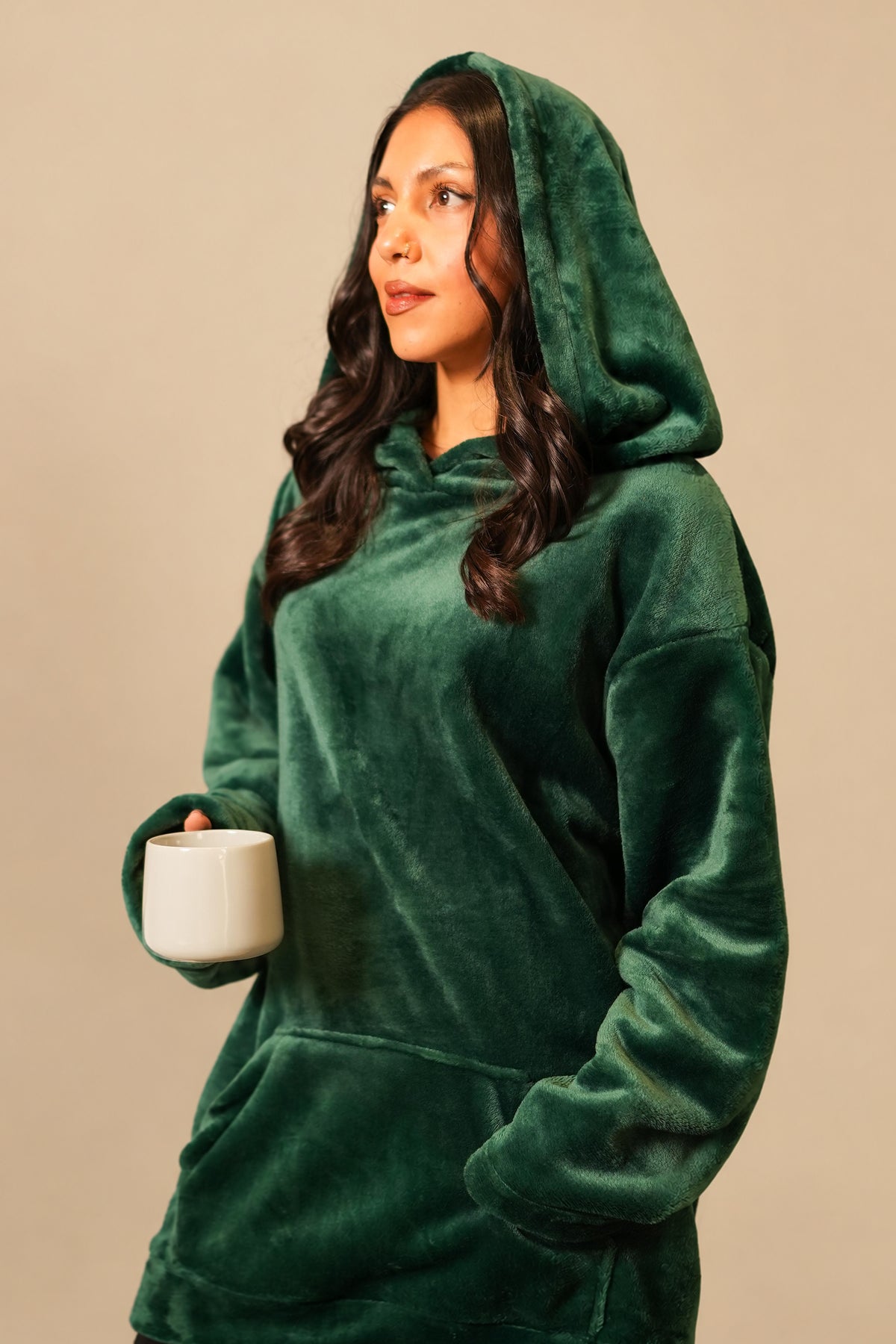 Emerald Wearable Plush Blanket
