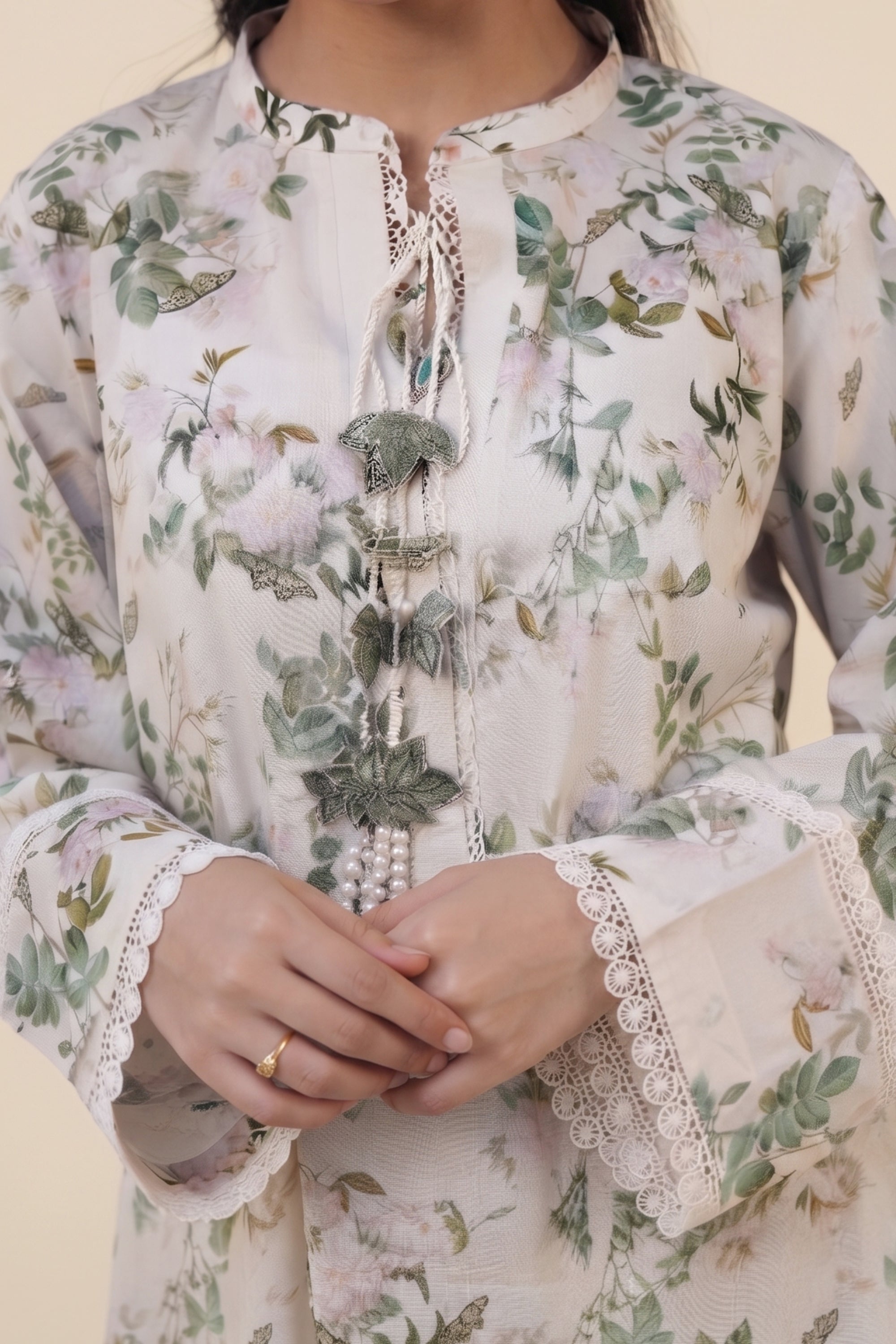 Feuille - Printed Lawn Suit