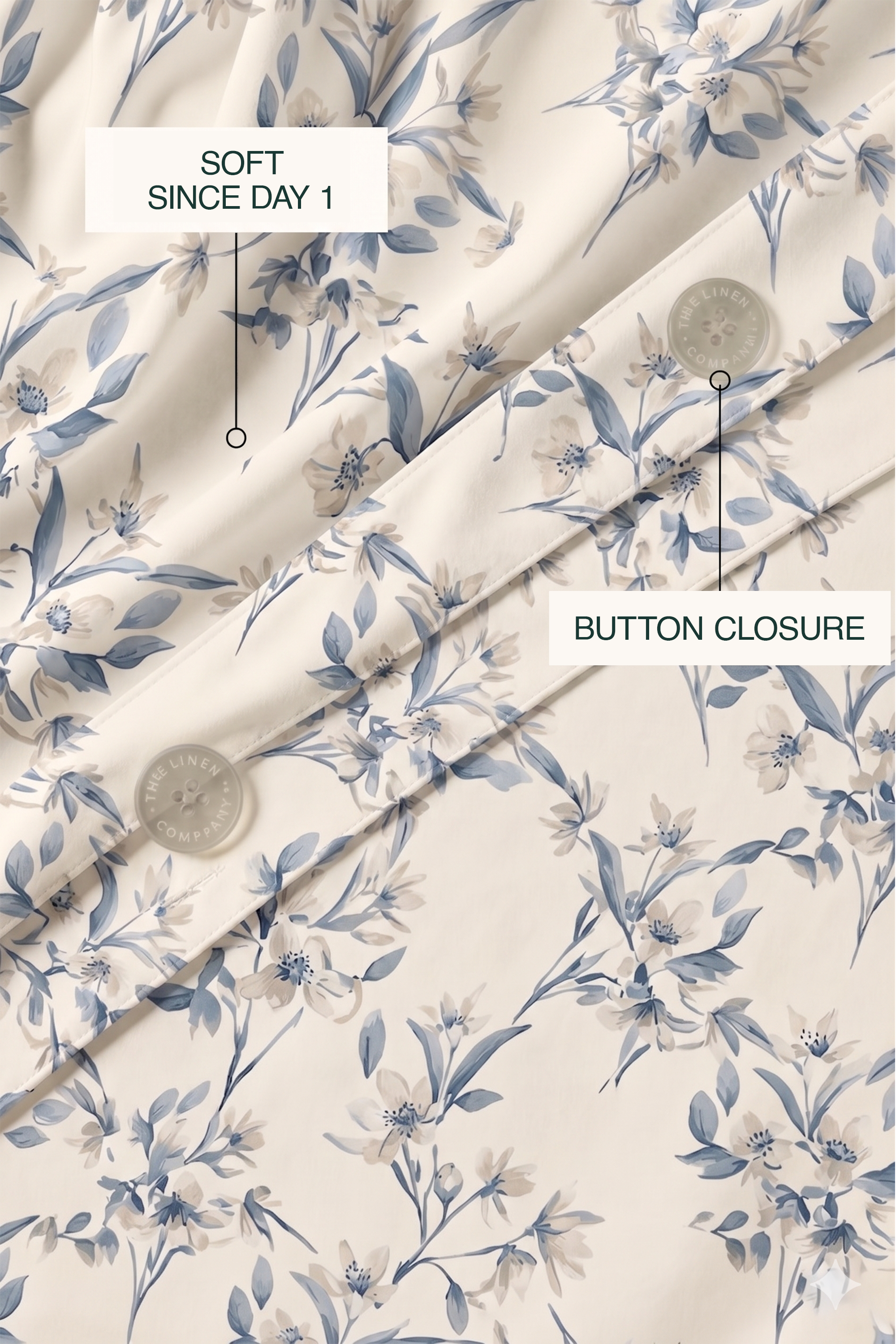 Foraged Flora Sateen Duvet Cover Set
