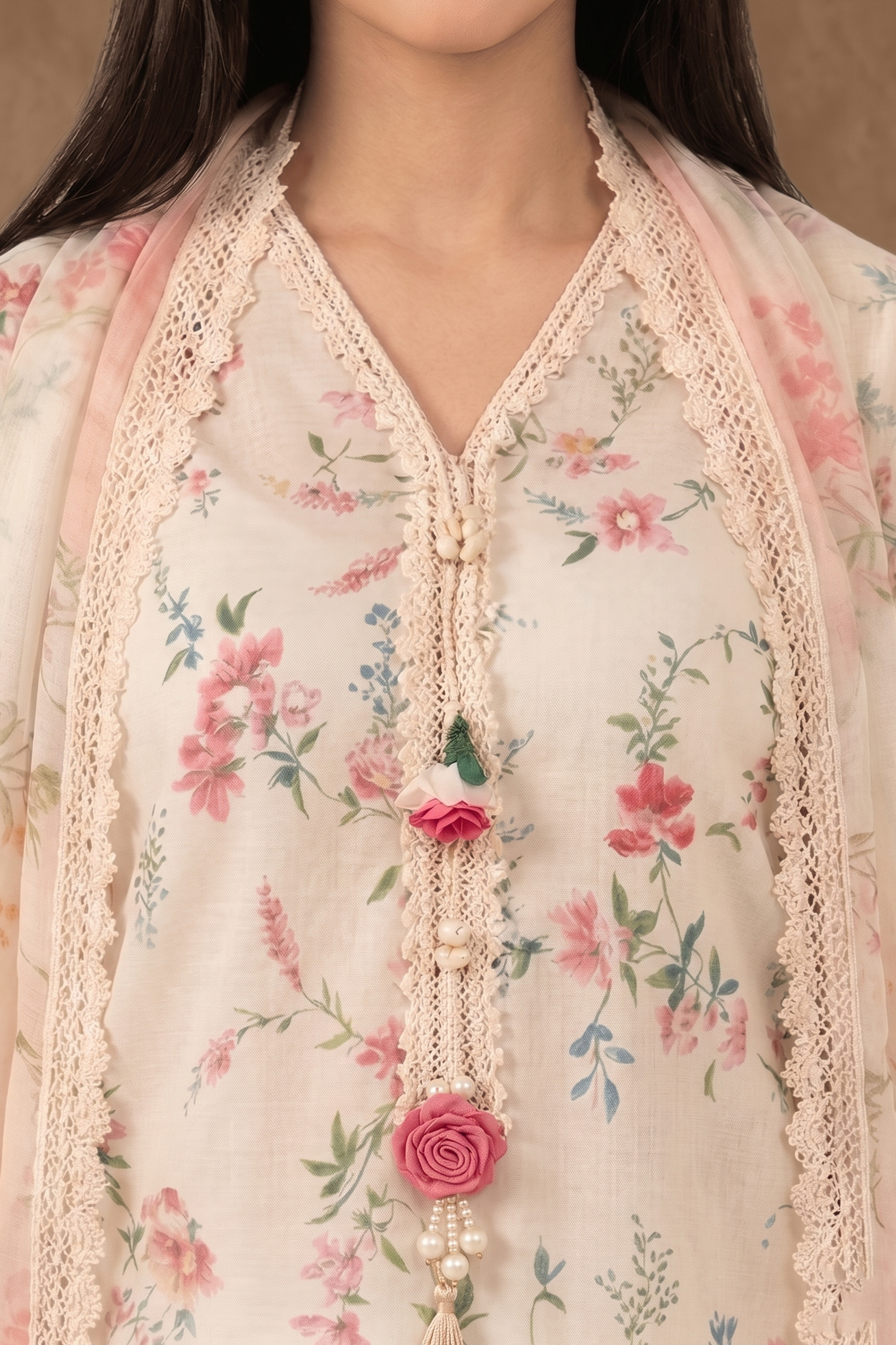 Jardin - Printed Lawn Suit