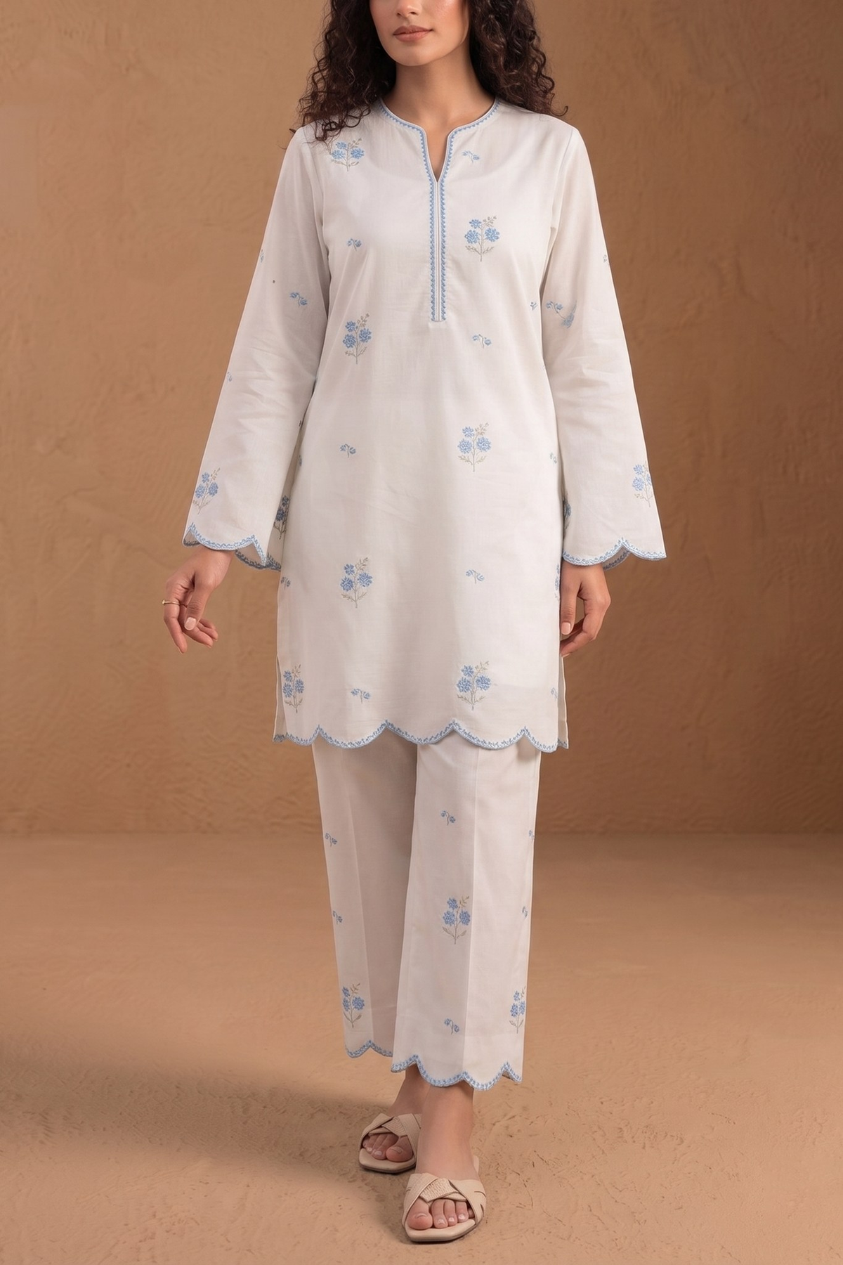 Sky Vellum Co-ord Set