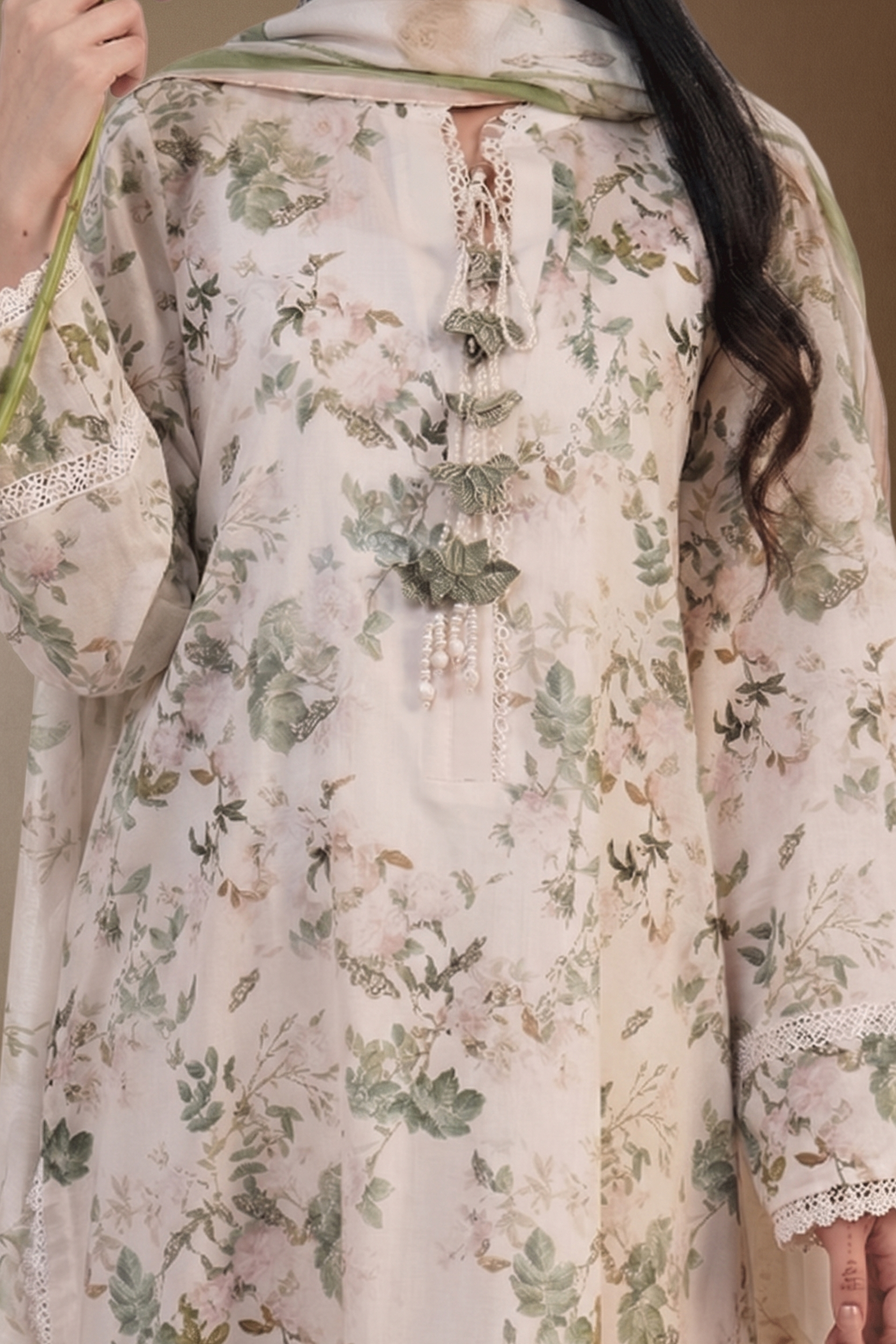Feuille - Printed Lawn Suit