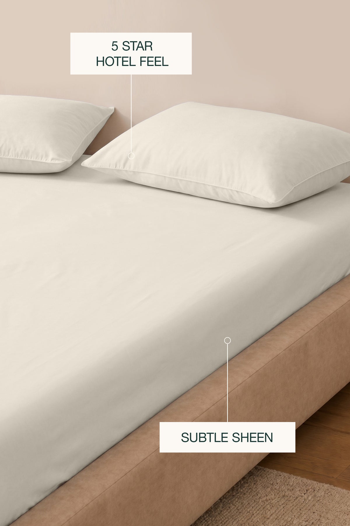 T200 Ivory Sheet Set