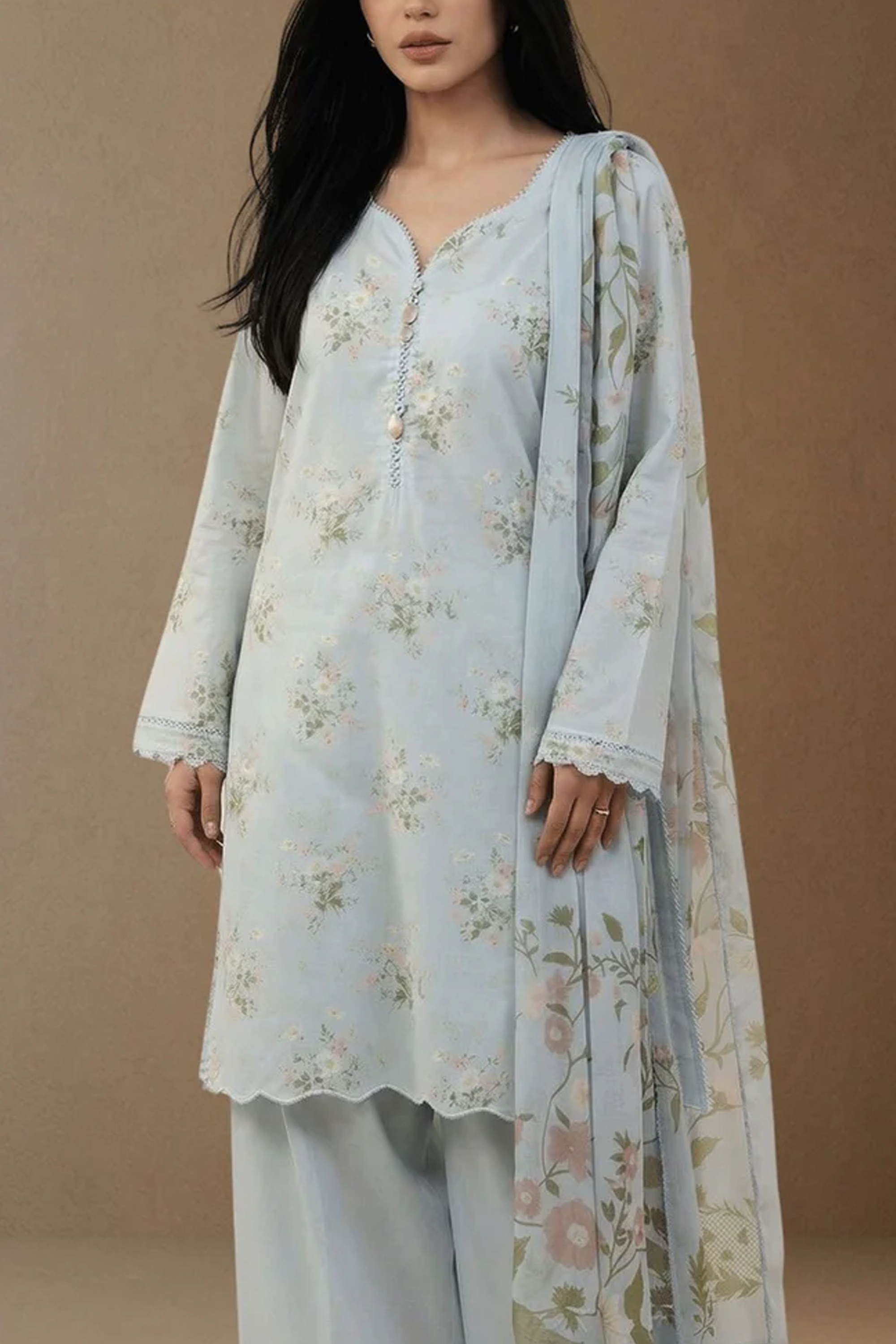 Zephyr - Printed Lawn Suit
