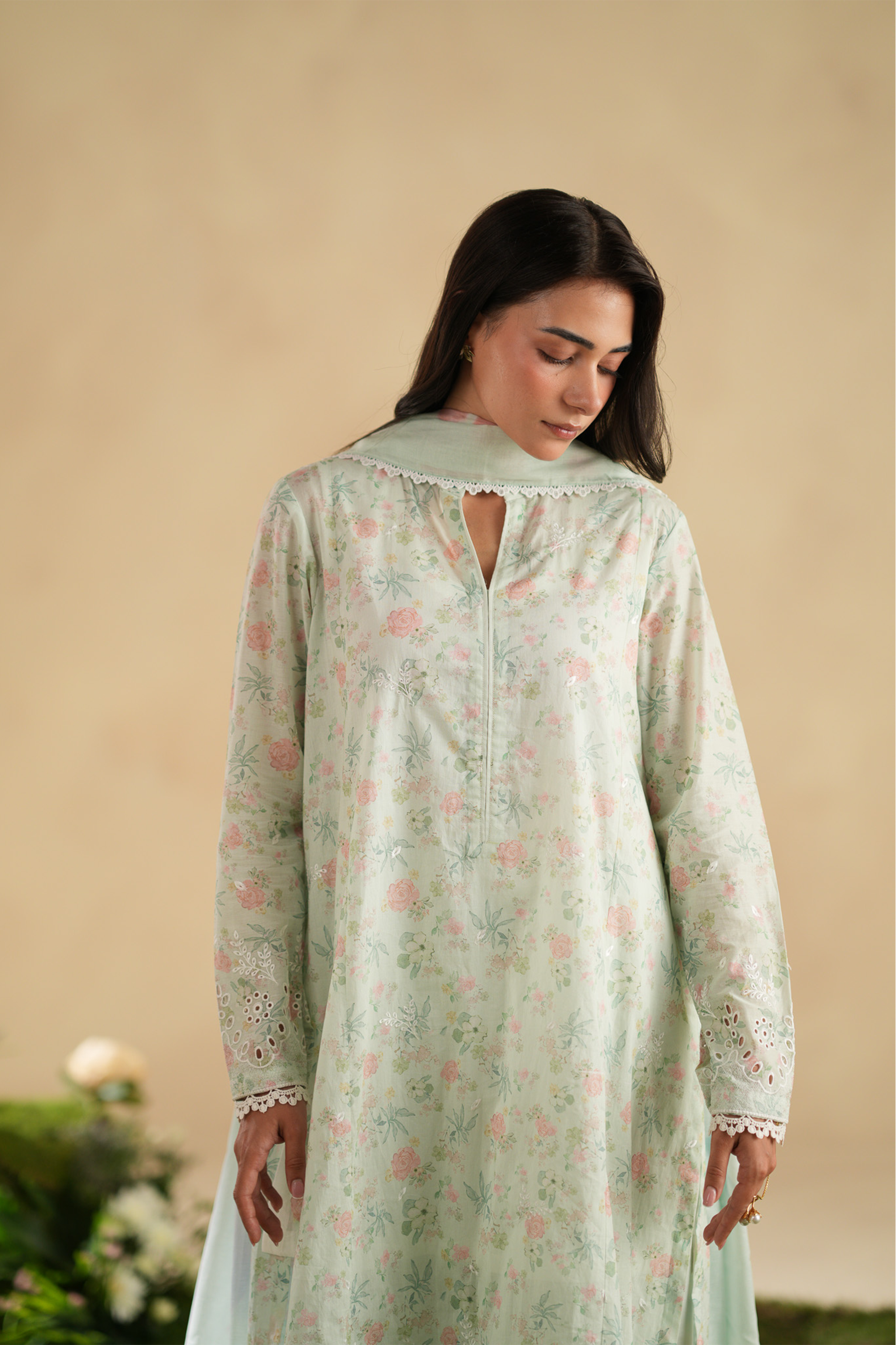Mintscape - Luxury Lawn Suit